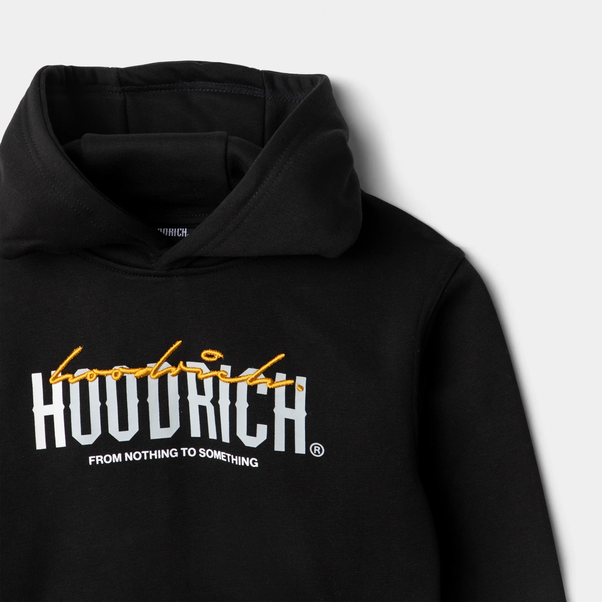 Hoodrich Junior Boys' Certify V2 Pullover Hoodie Black / White - Quiet Grey - Image 8