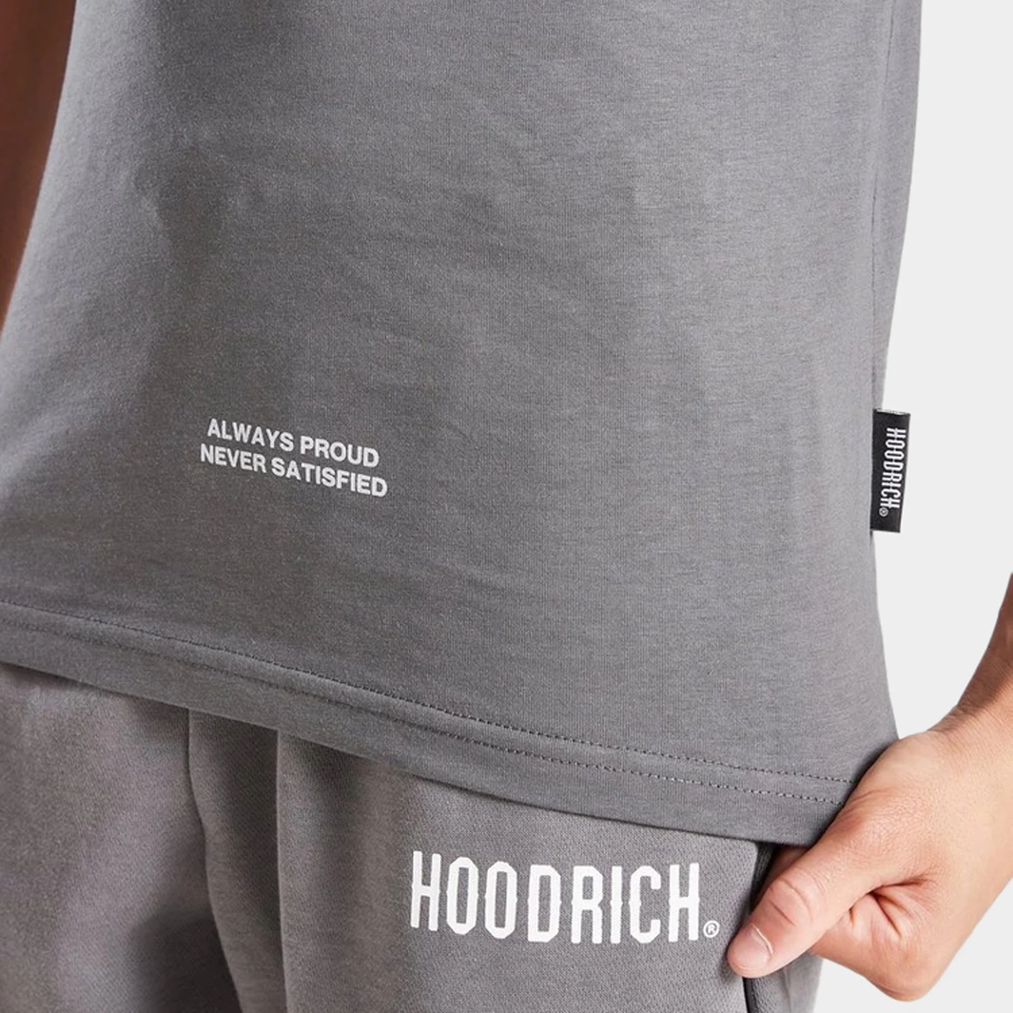 Hoodrich Junior Boys' Flight Graphic T-Shirt Lava Smoke / White - Quiet Grey - Image 5