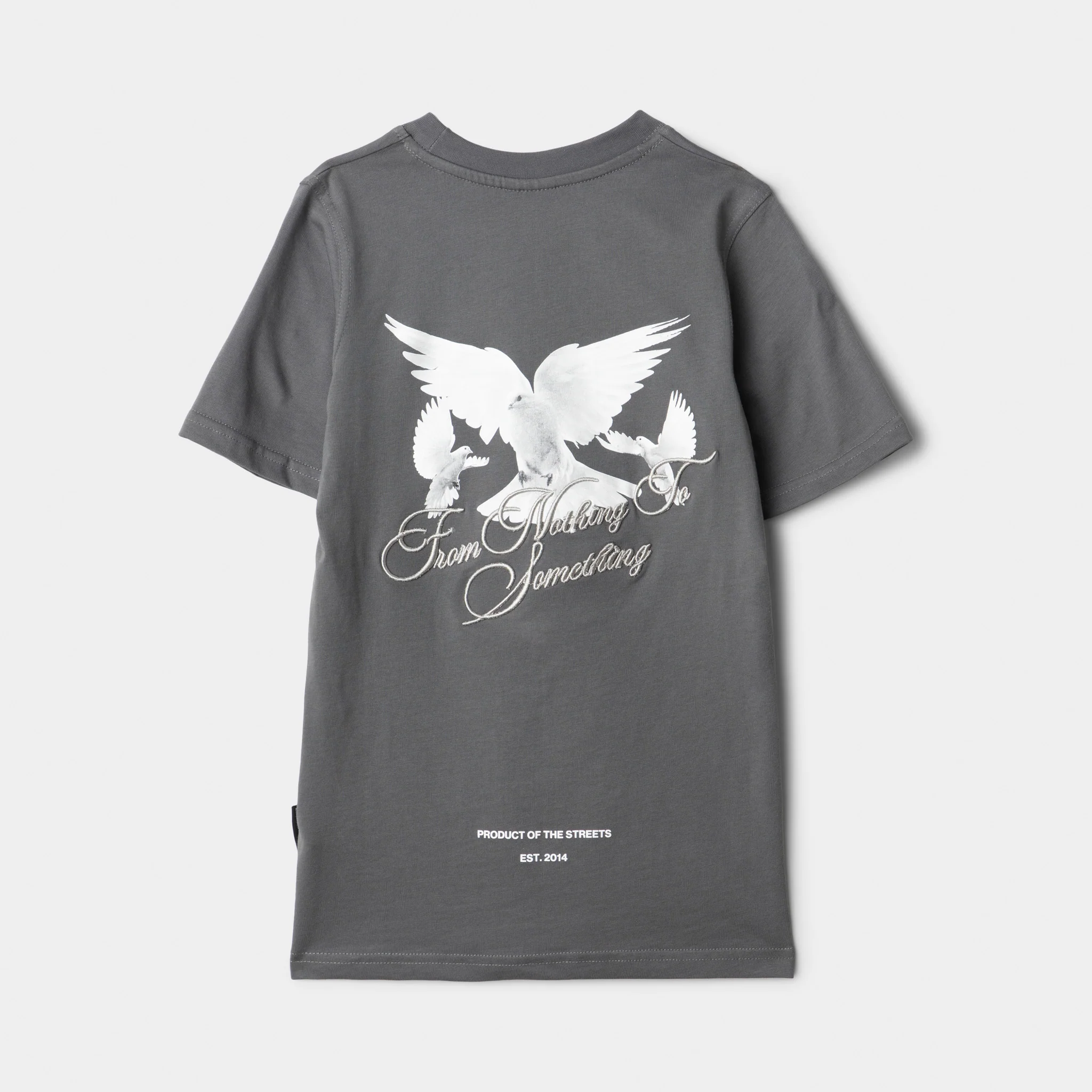 Hoodrich Junior Boys' Flight Graphic T-Shirt Lava Smoke / White - Quiet Grey - Image 7