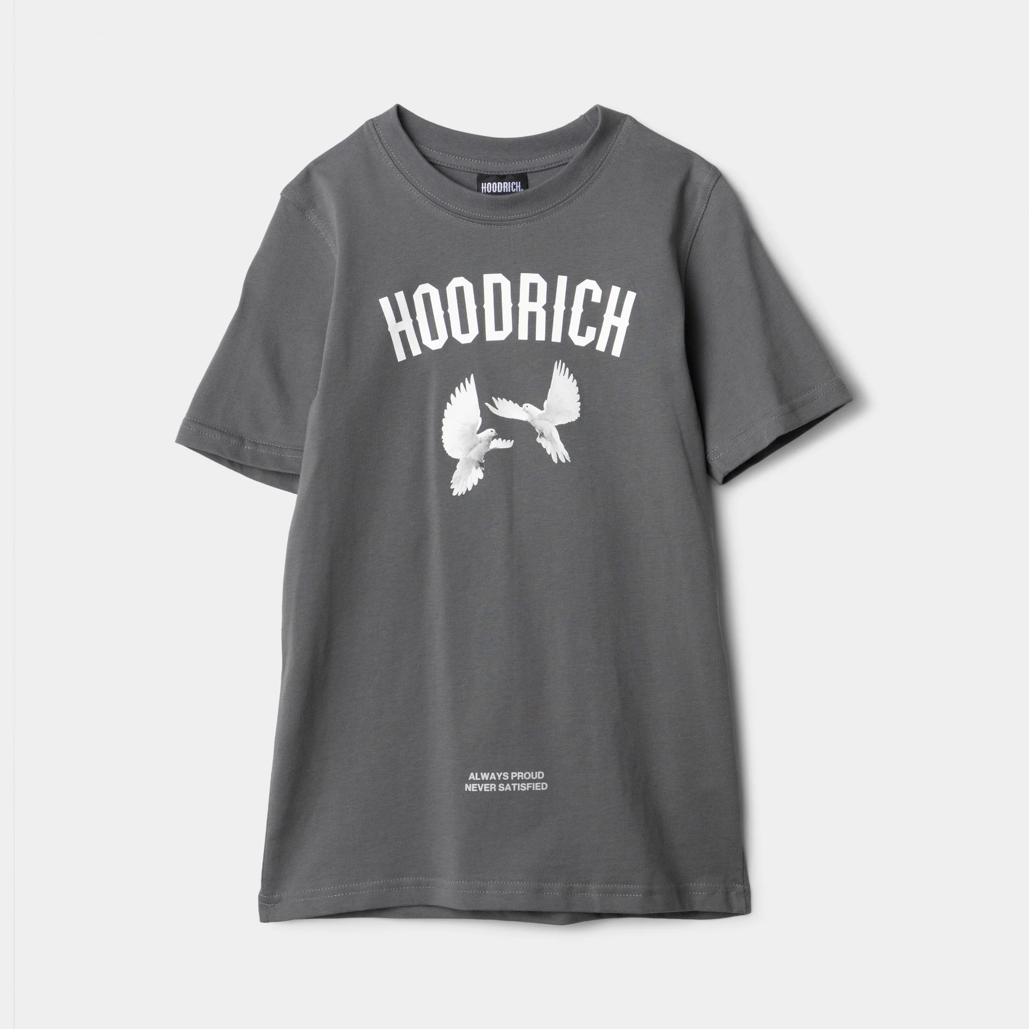 Hoodrich Junior Boys' Flight Graphic T-Shirt Lava Smoke / White - Quiet Grey - Image 8