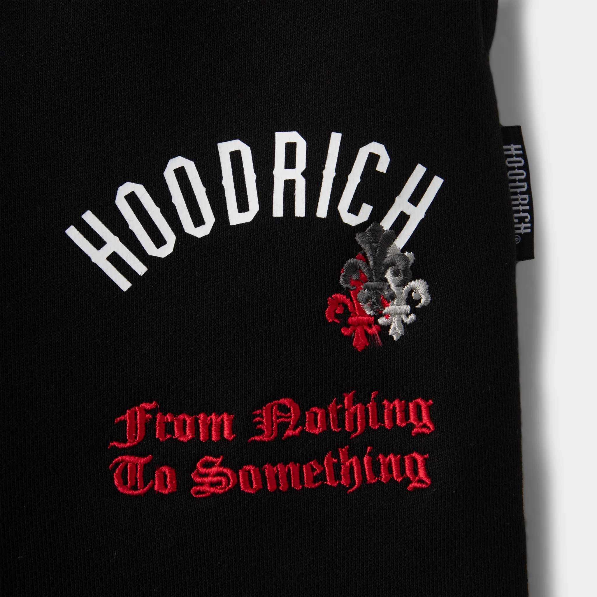 Hoodrich Junior Boys' Shadow Joggers Black / White - Lychee - Image 7