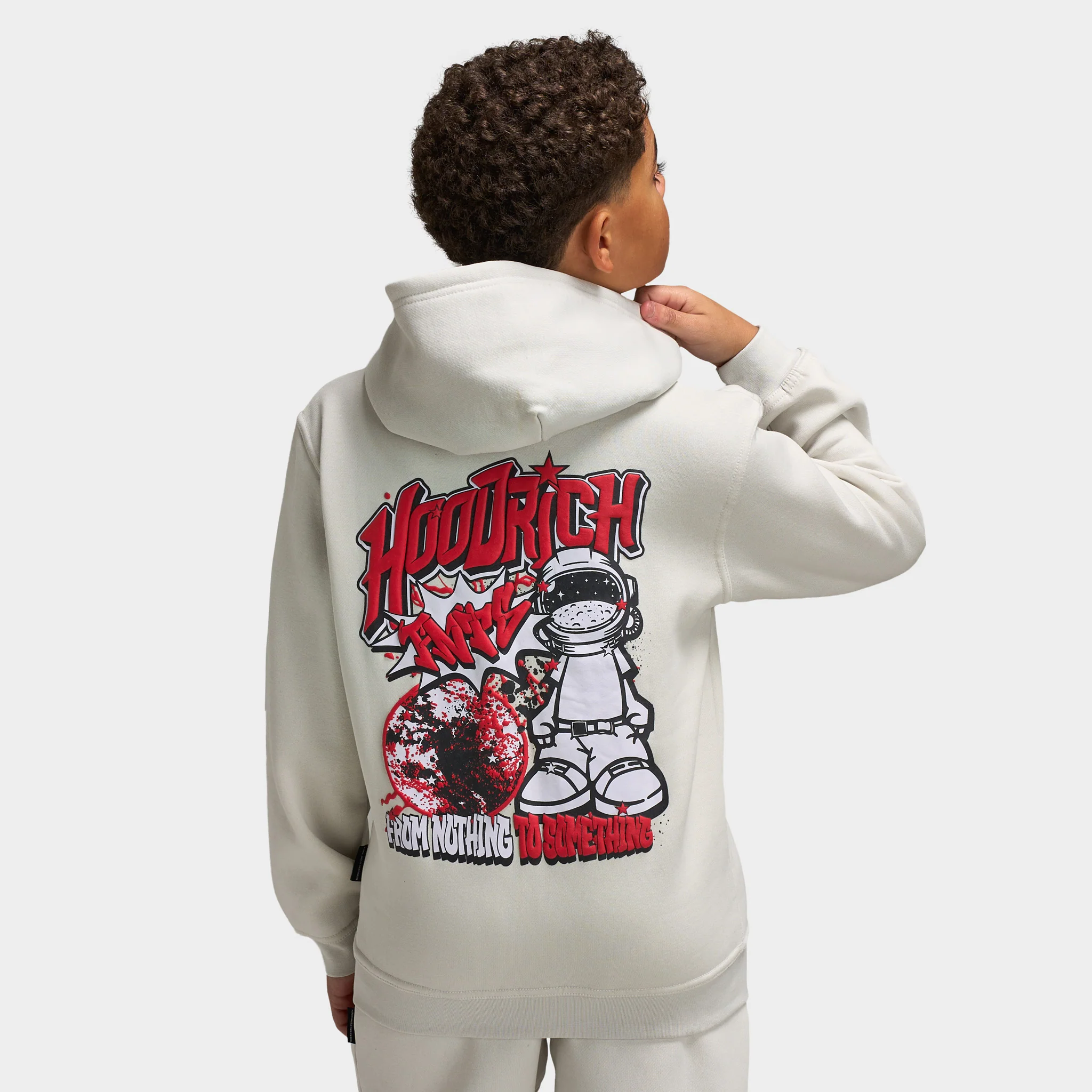 Hoodrich Juniors' Blast Astro Pullover Hoodie / Grey - Image 2