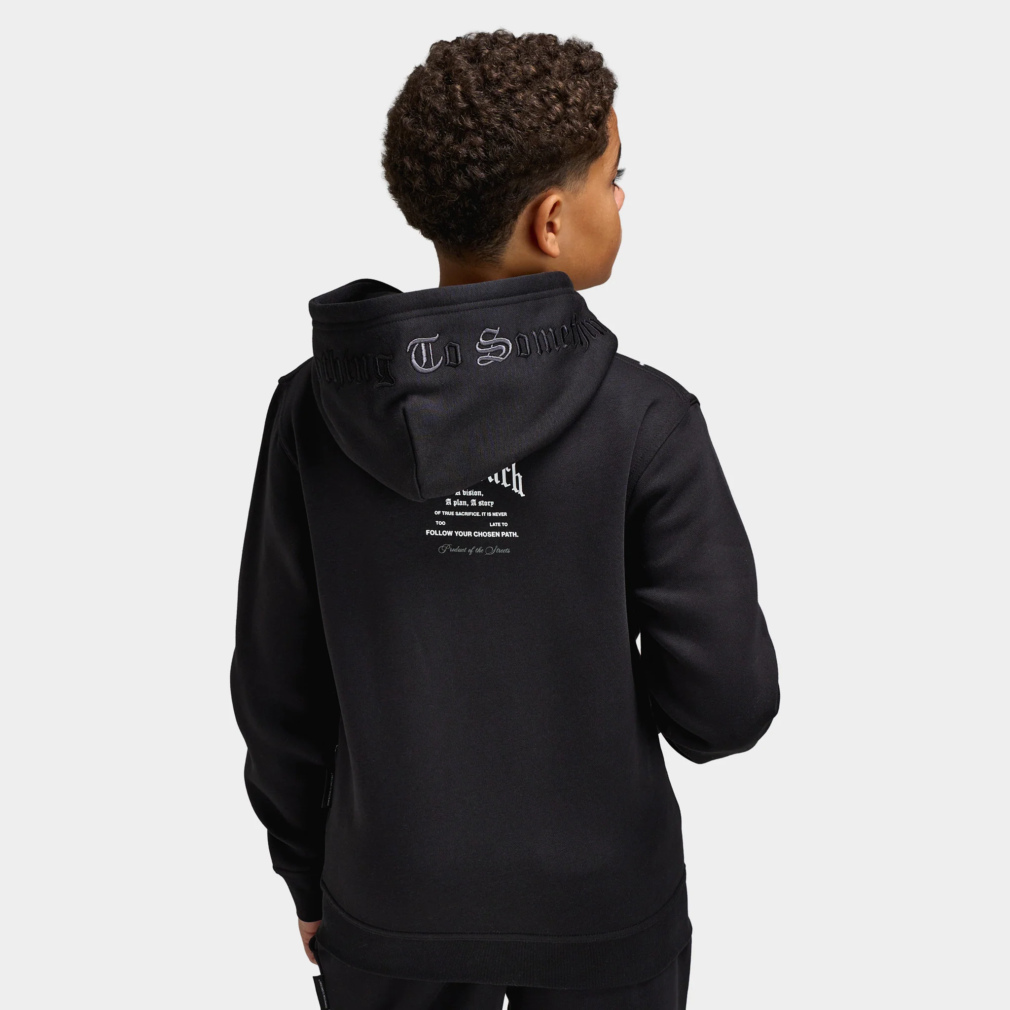 Hoodrich Juniors' Dark Lightning Fullzip Hoodie / Black - Image 2