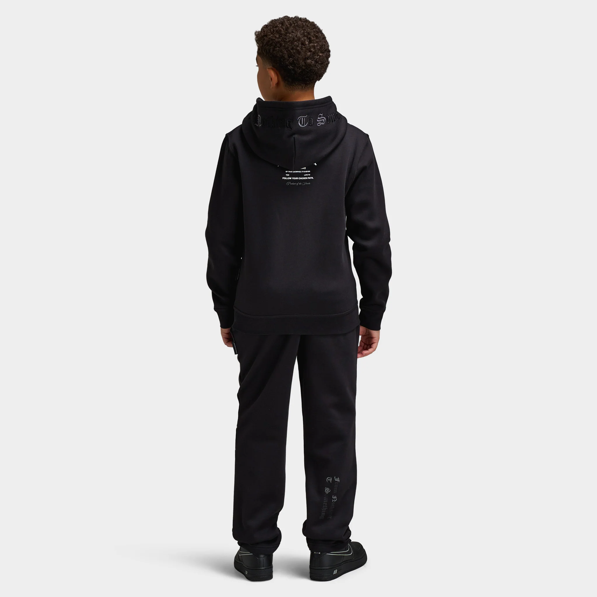 Hoodrich Juniors' Dark Lightning Fullzip Hoodie / Black - Image 5