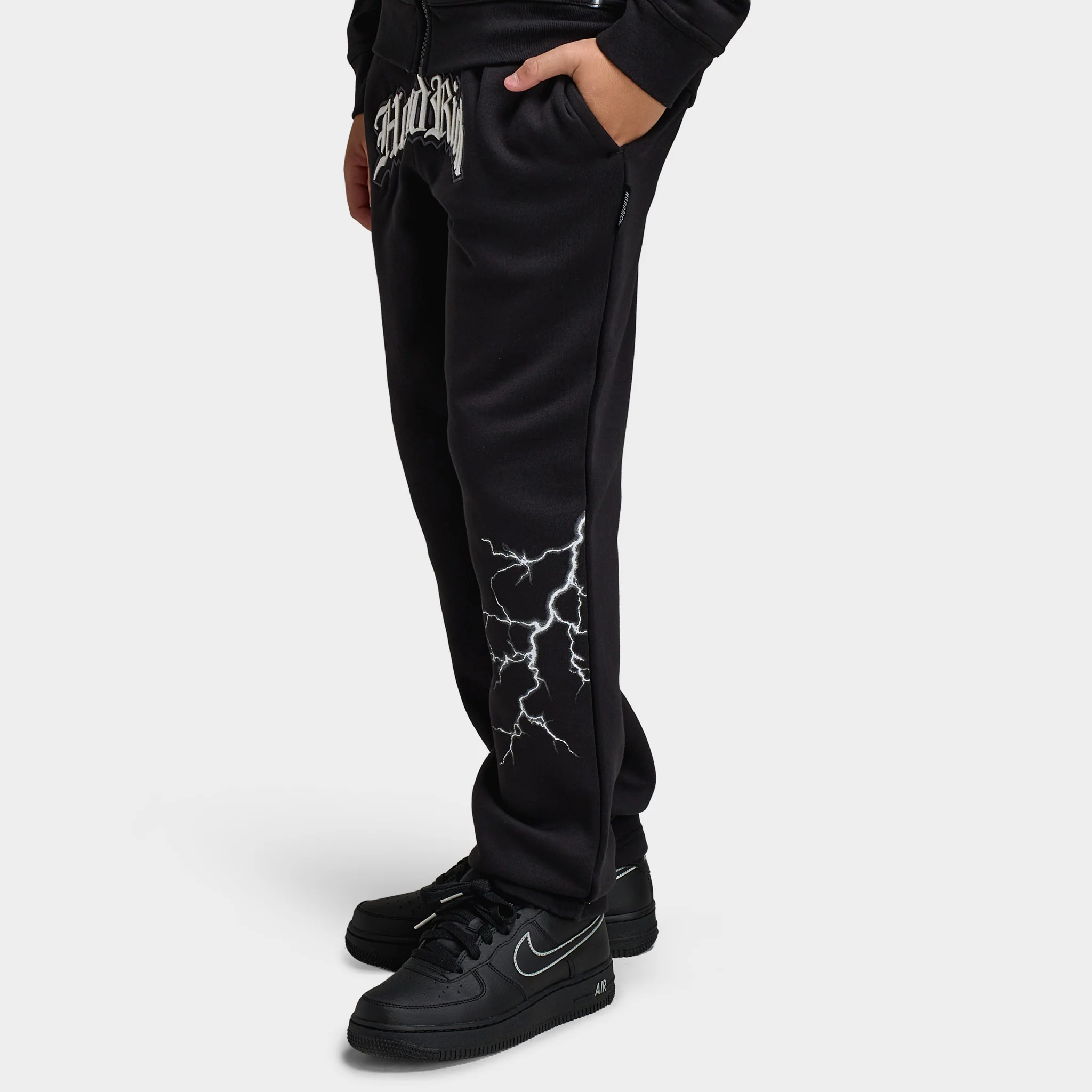 Hoodrich Juniors' Dark Lightning Open Hem / Black - Image 3