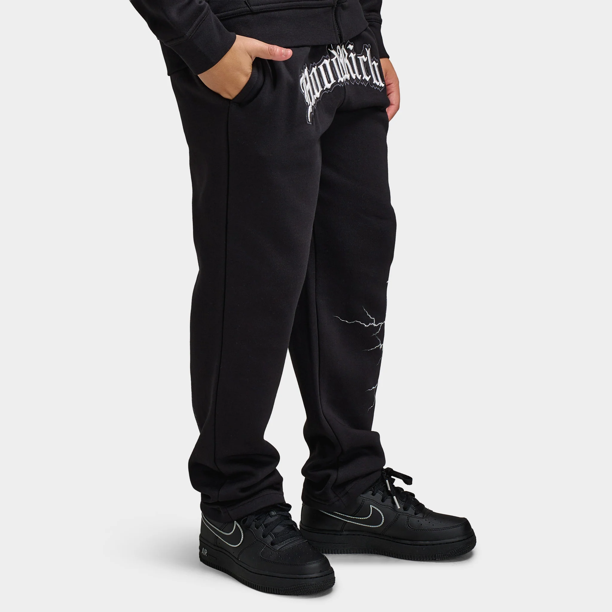 Hoodrich Juniors' Dark Lightning Open Hem / Black - Image 4