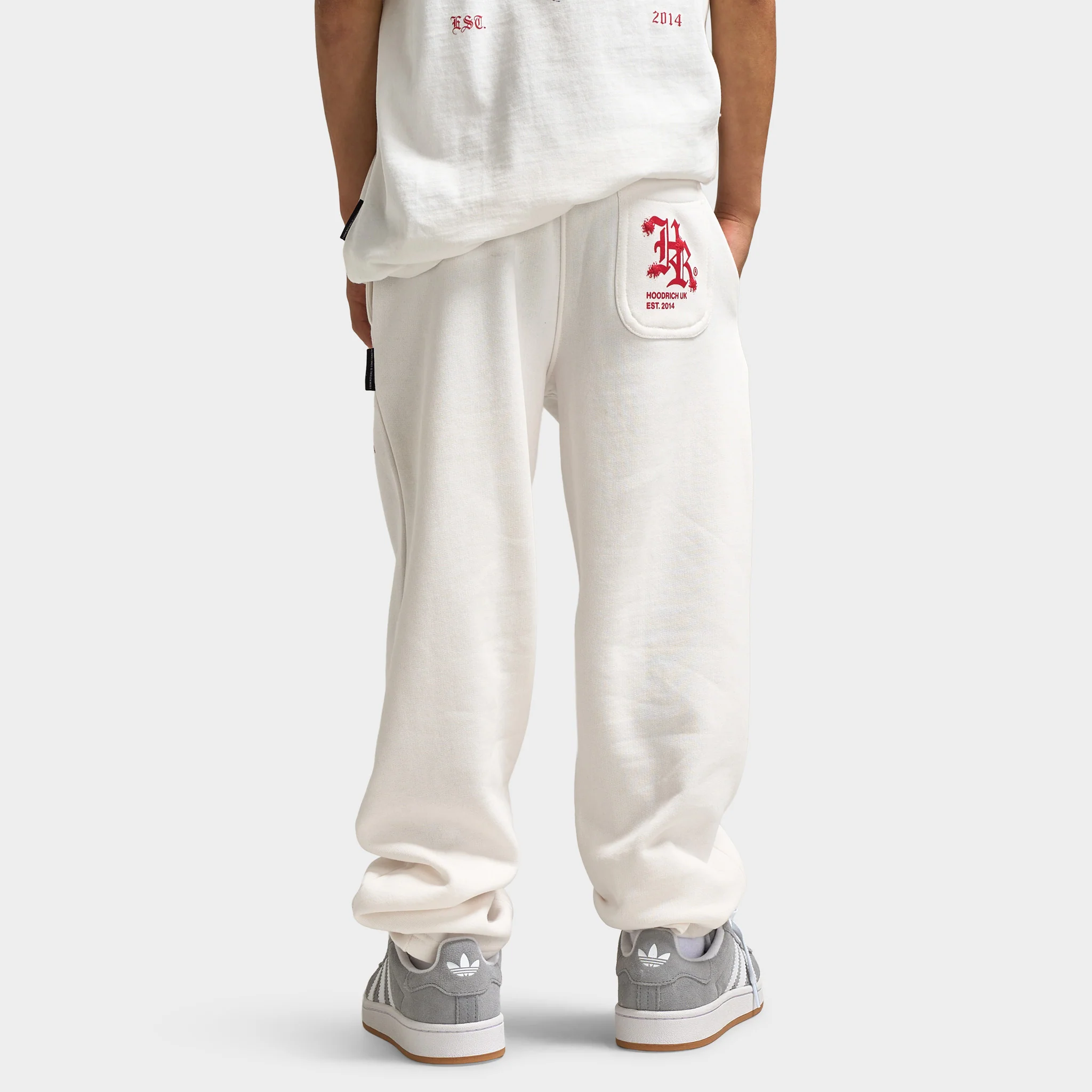 Hoodrich Juniors' Eagle Open Hem Jogger Blanc de Blanc / Black - Lychee - Image 2