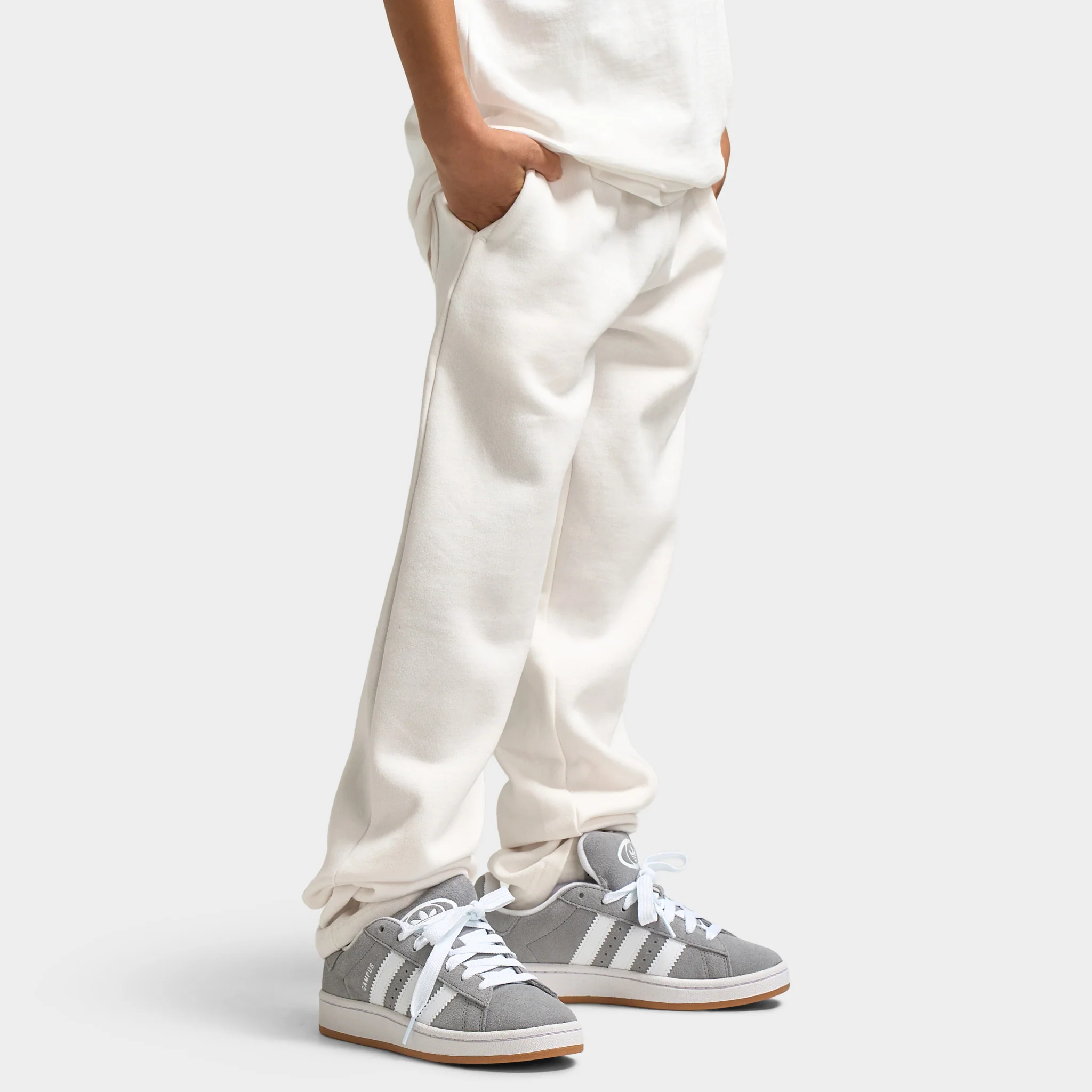 Hoodrich Juniors' Eagle Open Hem Jogger Blanc de Blanc / Black - Lychee - Image 4