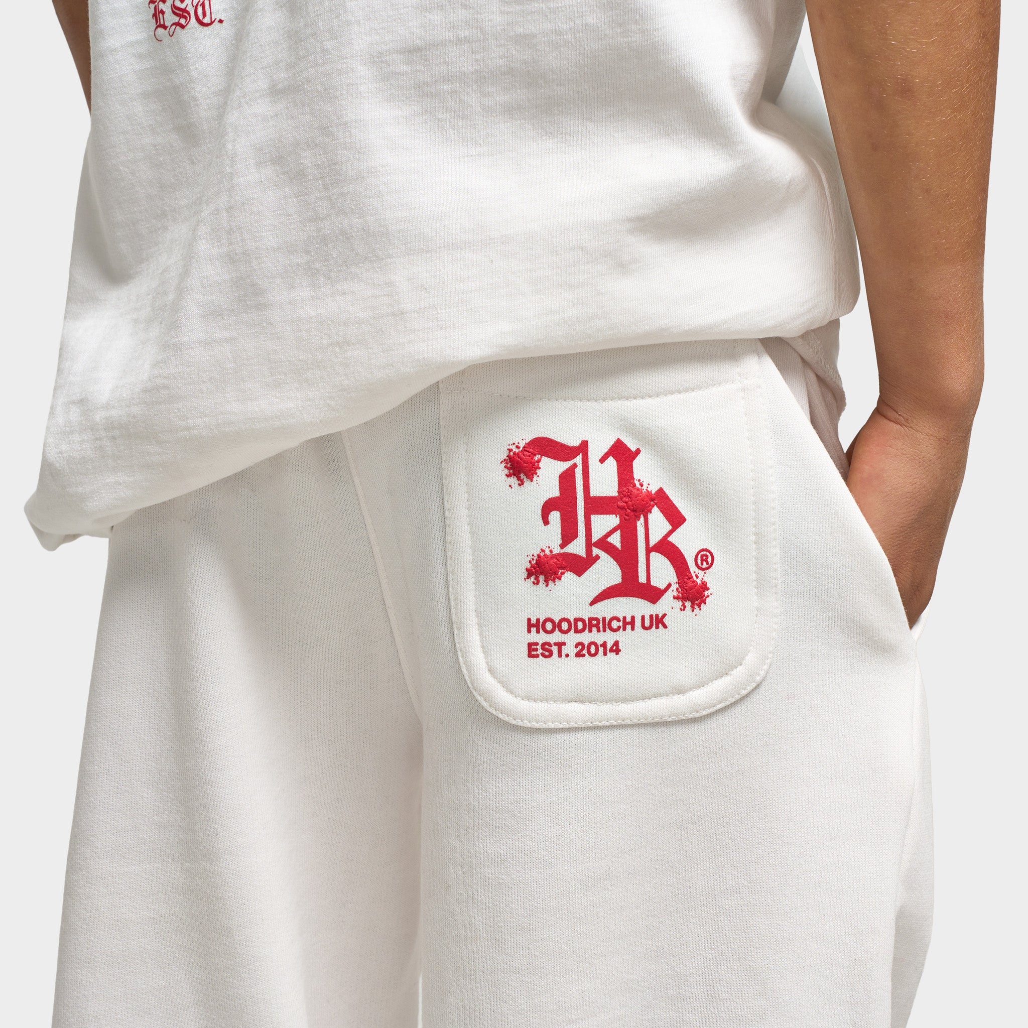 Hoodrich Juniors' Eagle Open Hem Jogger Blanc de Blanc / Black - Lychee - Image 5