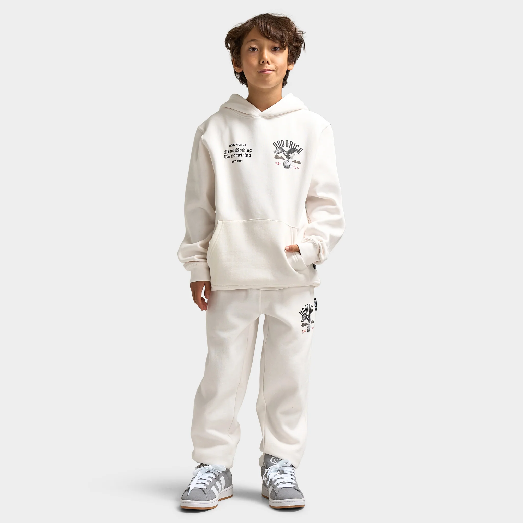 Hoodrich Juniors' Eagle Hoodie Blanc De Blanc / Black - Lychee - Image 6