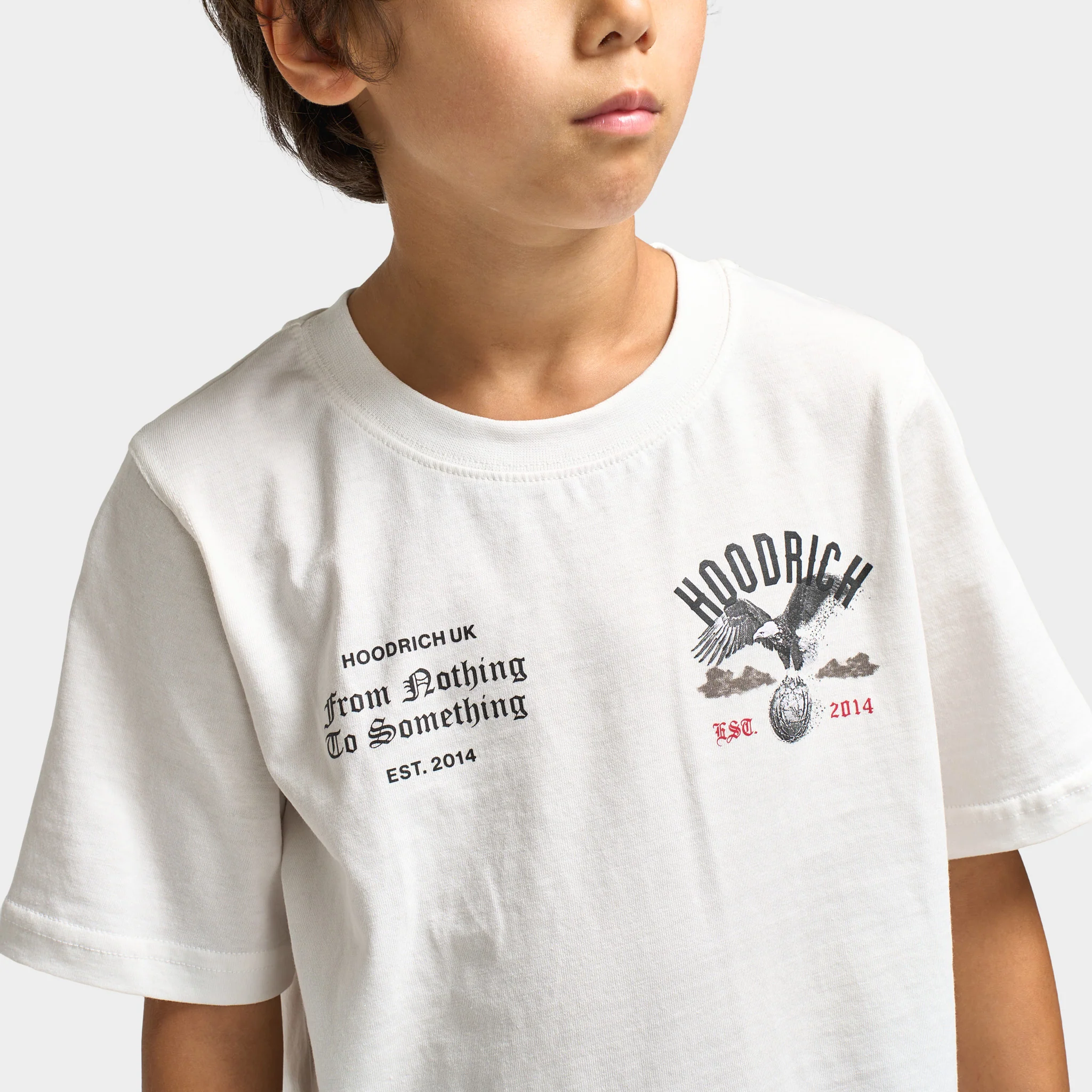 Hoodrich Juniors' Eagle Tee Blanc de Blanc / Black - Lychee - Image 3