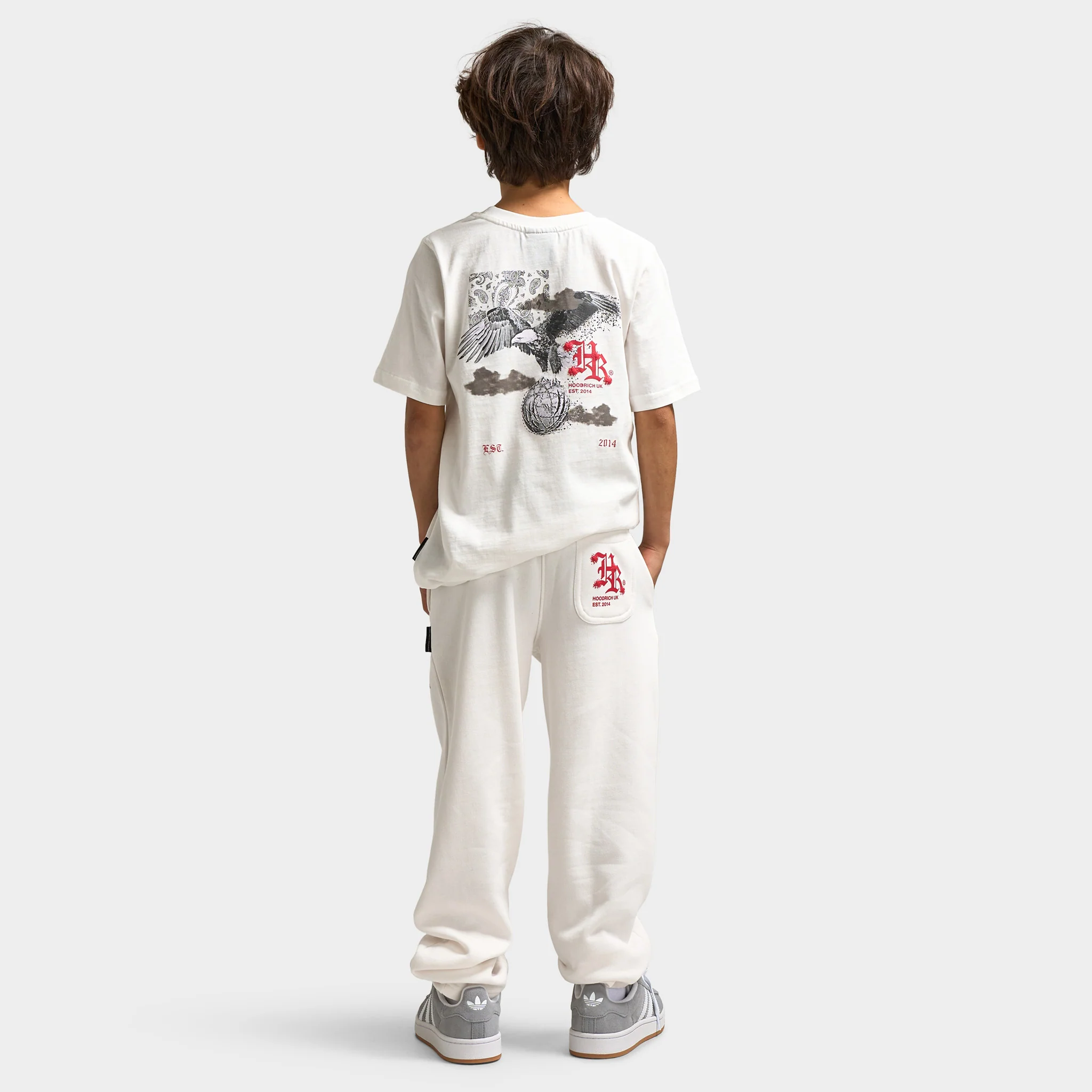 Hoodrich Juniors' Eagle Tee Blanc de Blanc / Black - Lychee - Image 5