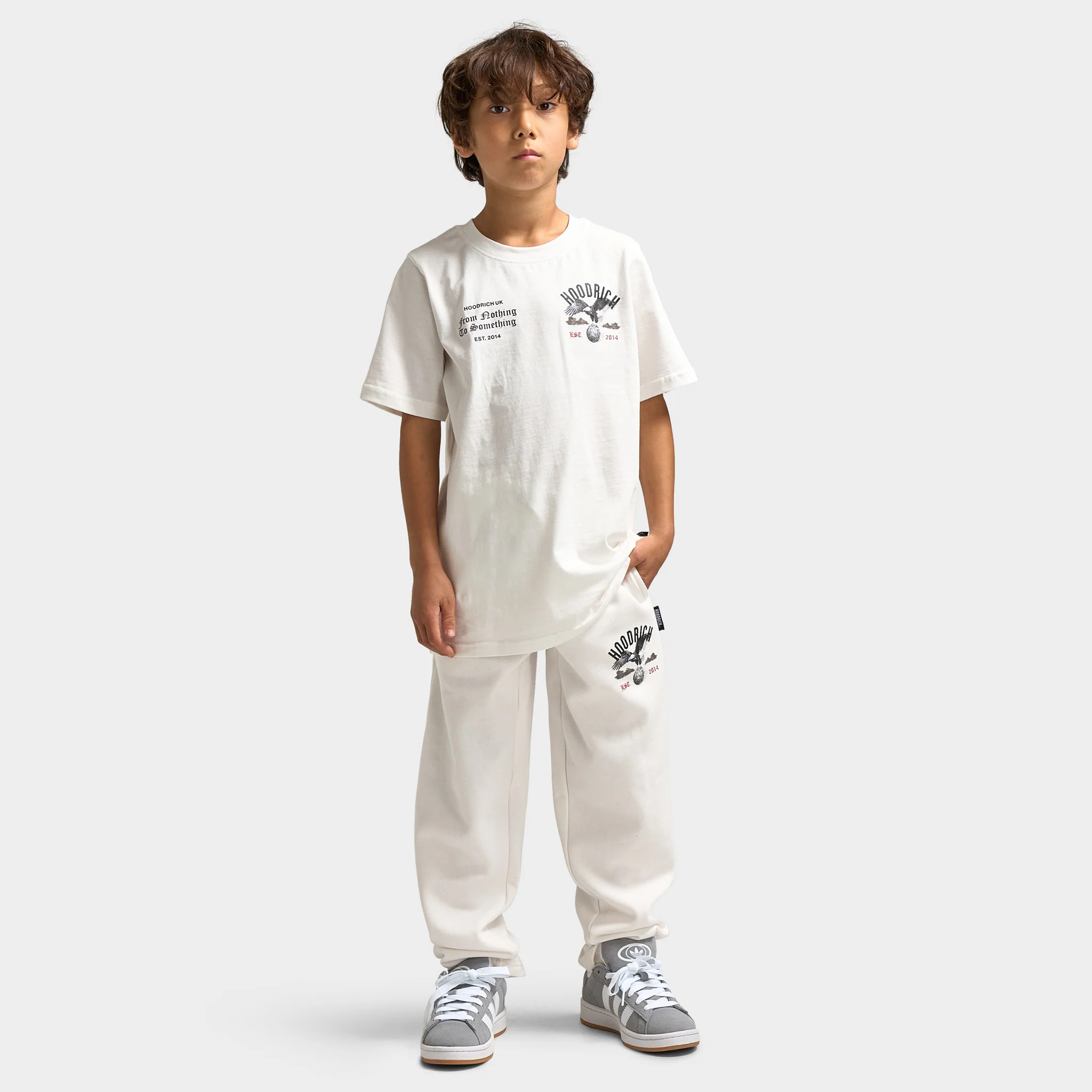 Hoodrich Juniors' Eagle Tee Blanc de Blanc / Black - Lychee - Image 6