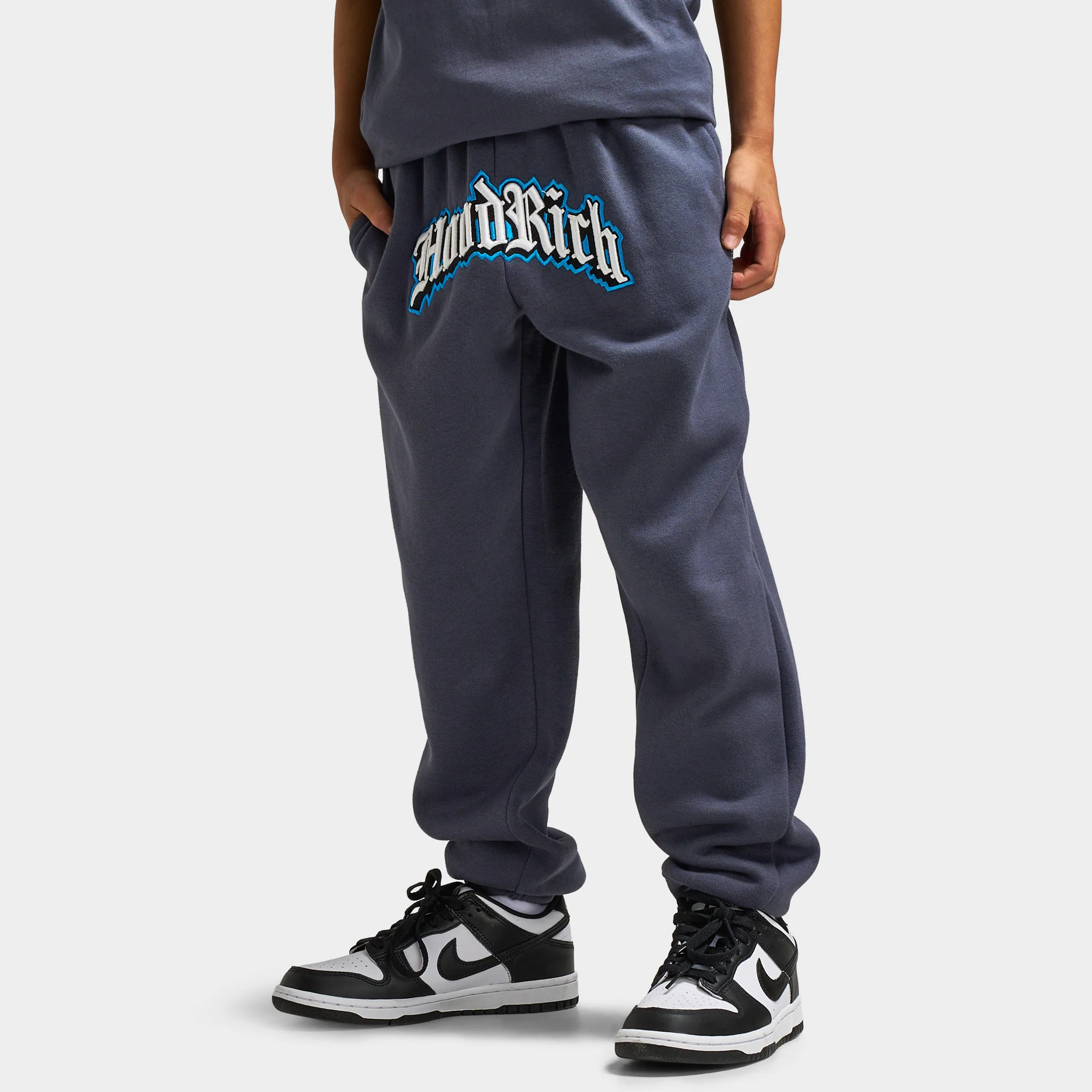 Hoodrich Juniors' Gothic Jogger Ombre Blue / White - Diva Blue - Image 3