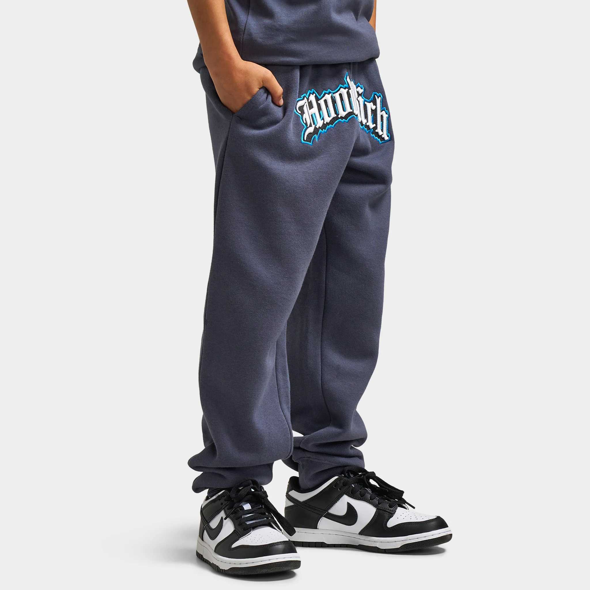 Hoodrich Juniors' Gothic Jogger Ombre Blue / White - Diva Blue - Image 4