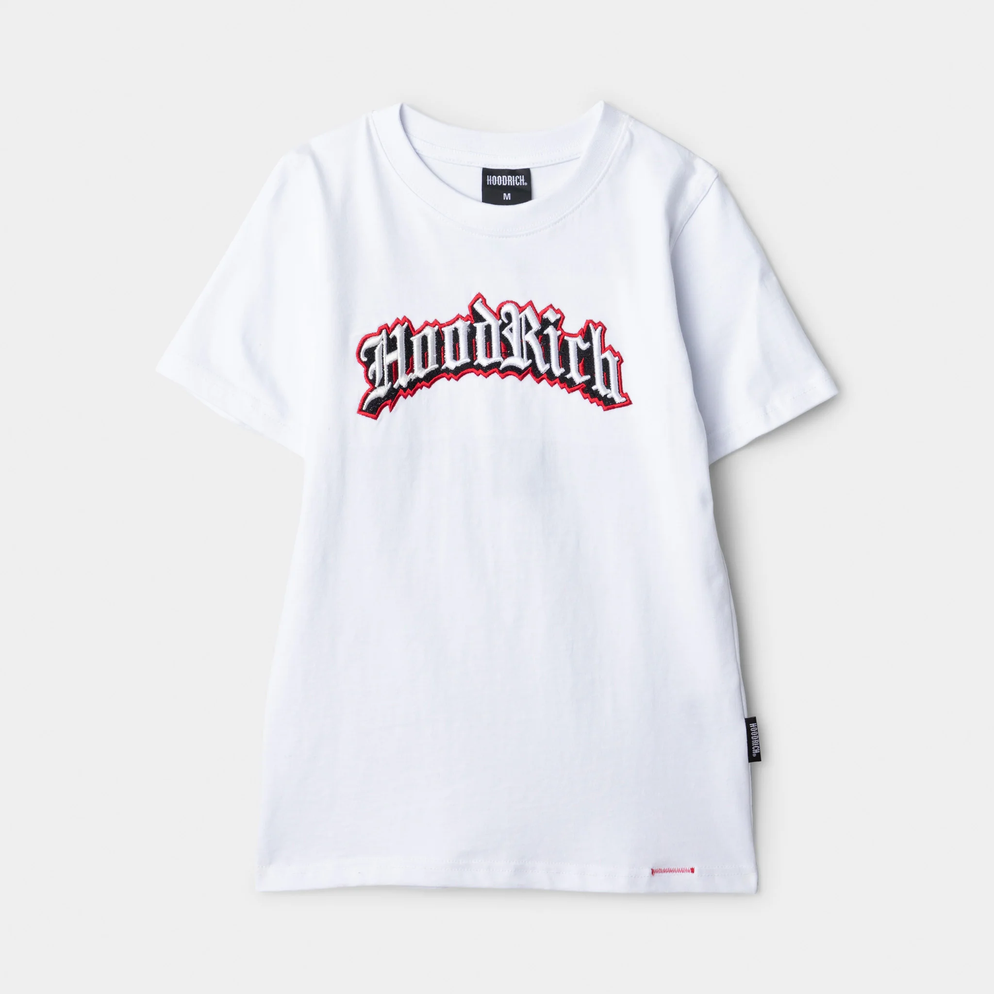 Hoodrich Juniors' Gothic T-Shirt White / Black - Lychee - Image 7