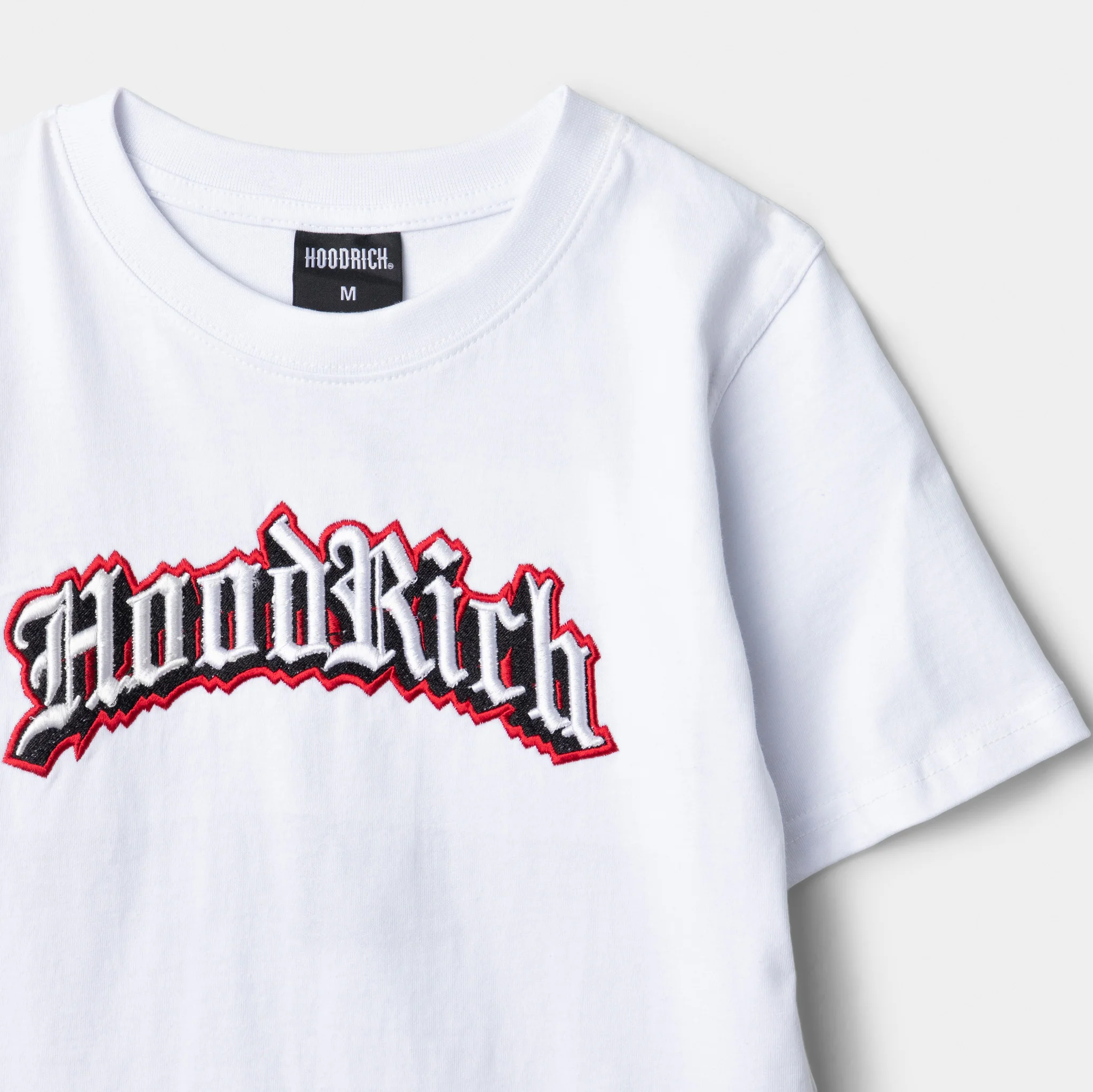 Hoodrich Juniors' Gothic T-Shirt White / Black - Lychee - Image 9