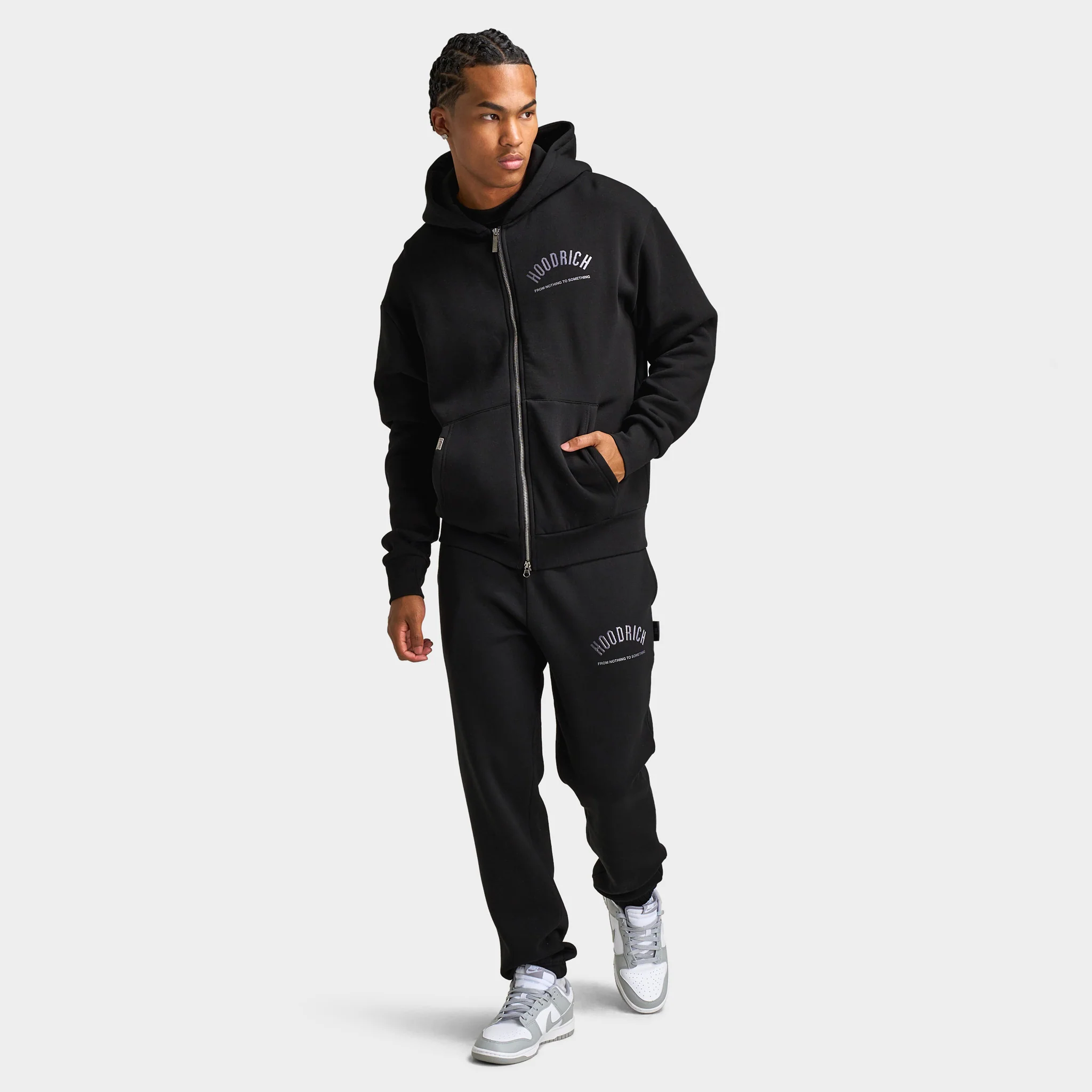 Hoodrich Lava Full-Zip Hoodie / Black - Image 6