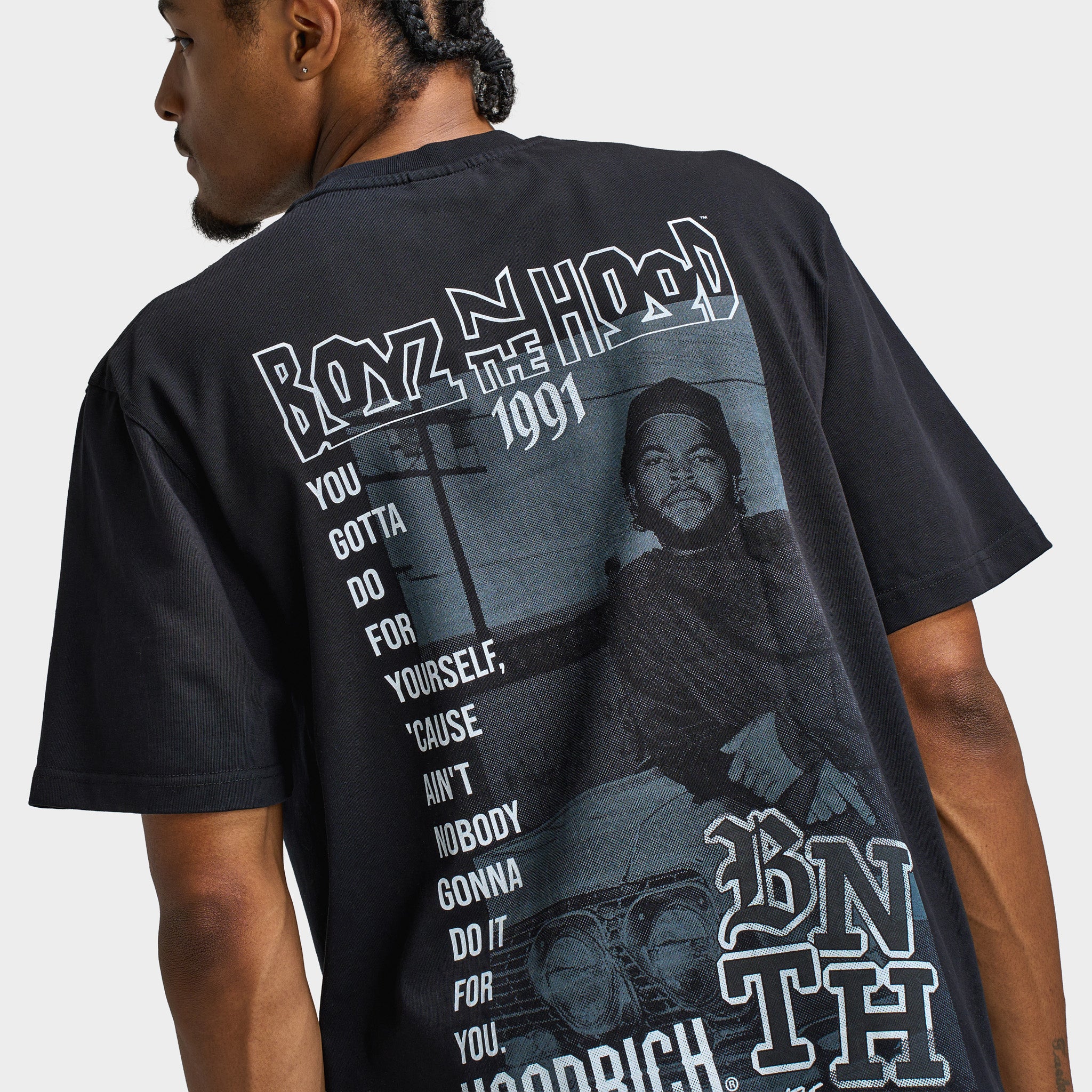 Hoodrich Legend Print T-shirt / Black - Image 3