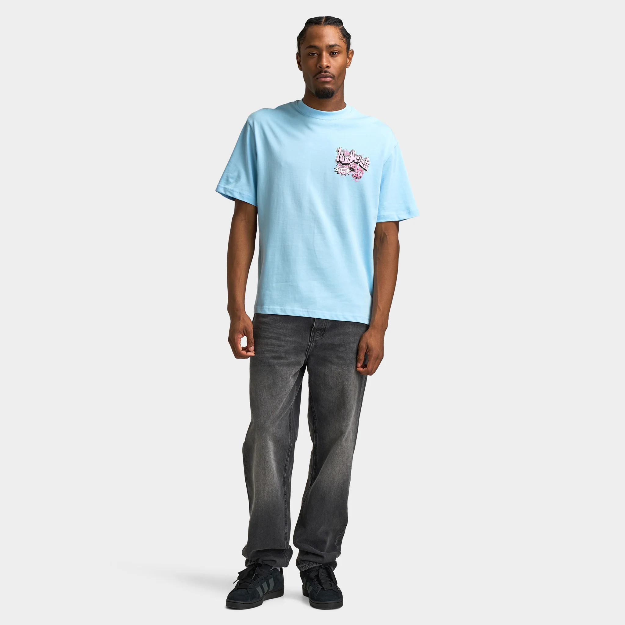 Hoodrich Luxeorb Oversized T-shirt / Clear Sky - Image 6