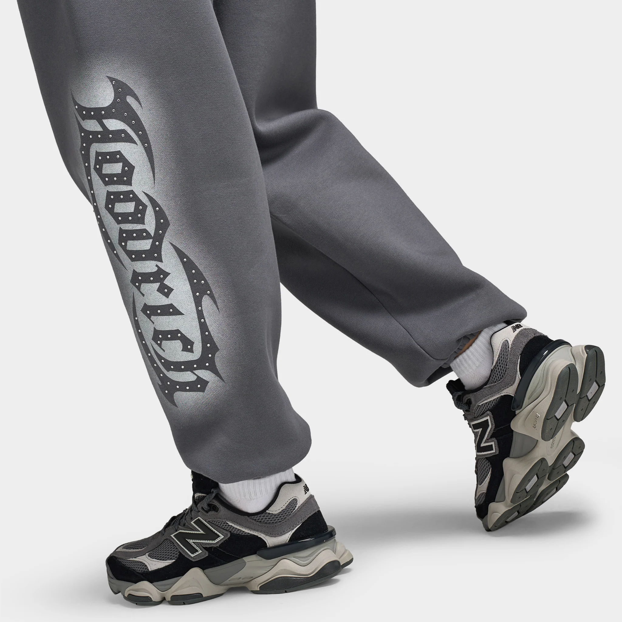 Hoodrich Luz Oversized Joggers / Grey - Image 3