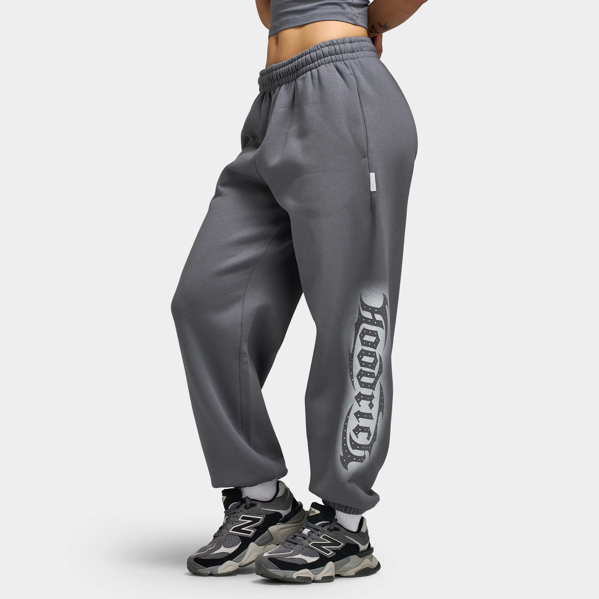 Hoodrich Luz Oversized Joggers / Grey - Image 4