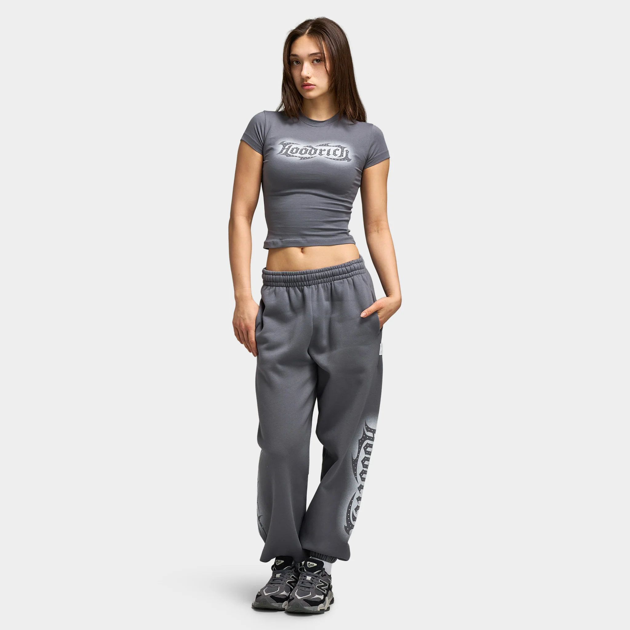 Hoodrich Luz Oversized Joggers / Grey - Image 6
