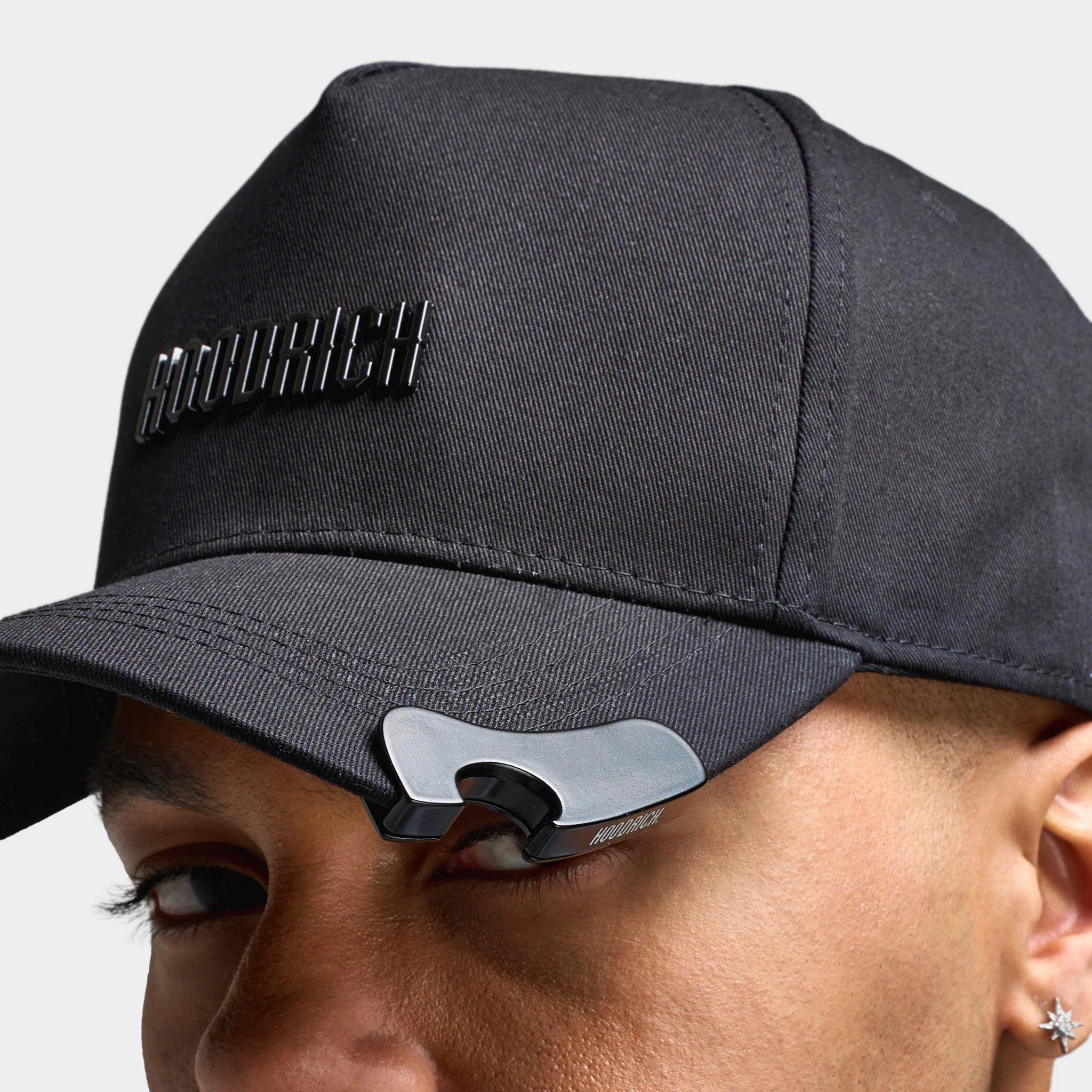 Hoodrich OG Core Exclusive 5 Panel Cap / Black - Image 2
