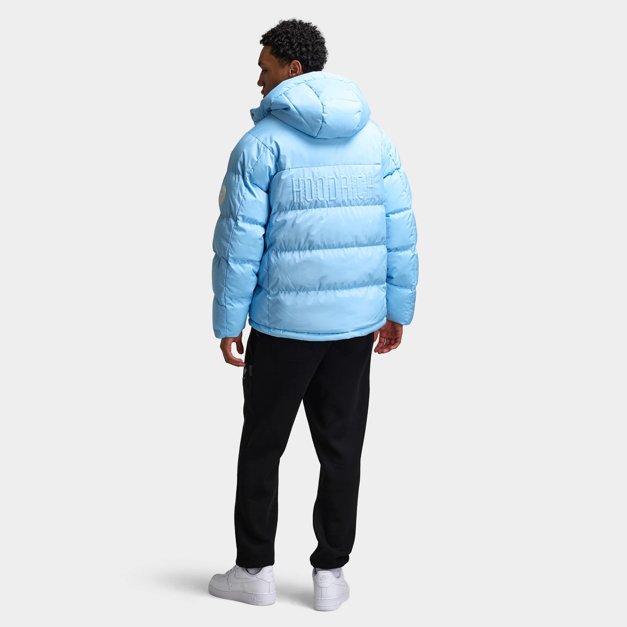 Hoodrich Phenom Puffer Jacket Clear Sky / White - Image 7
