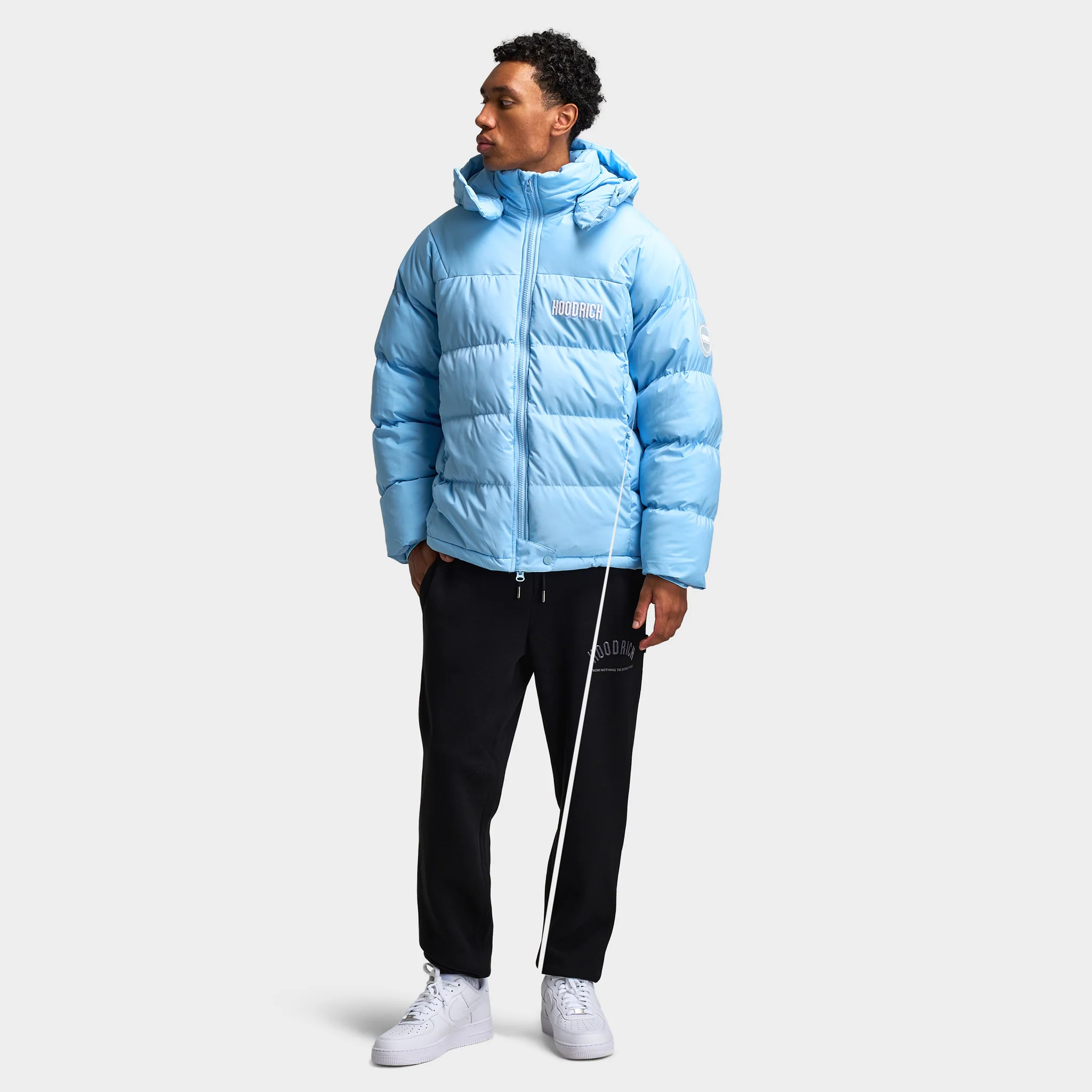 Hoodrich Phenom Puffer Jacket Clear Sky / White - Image 8