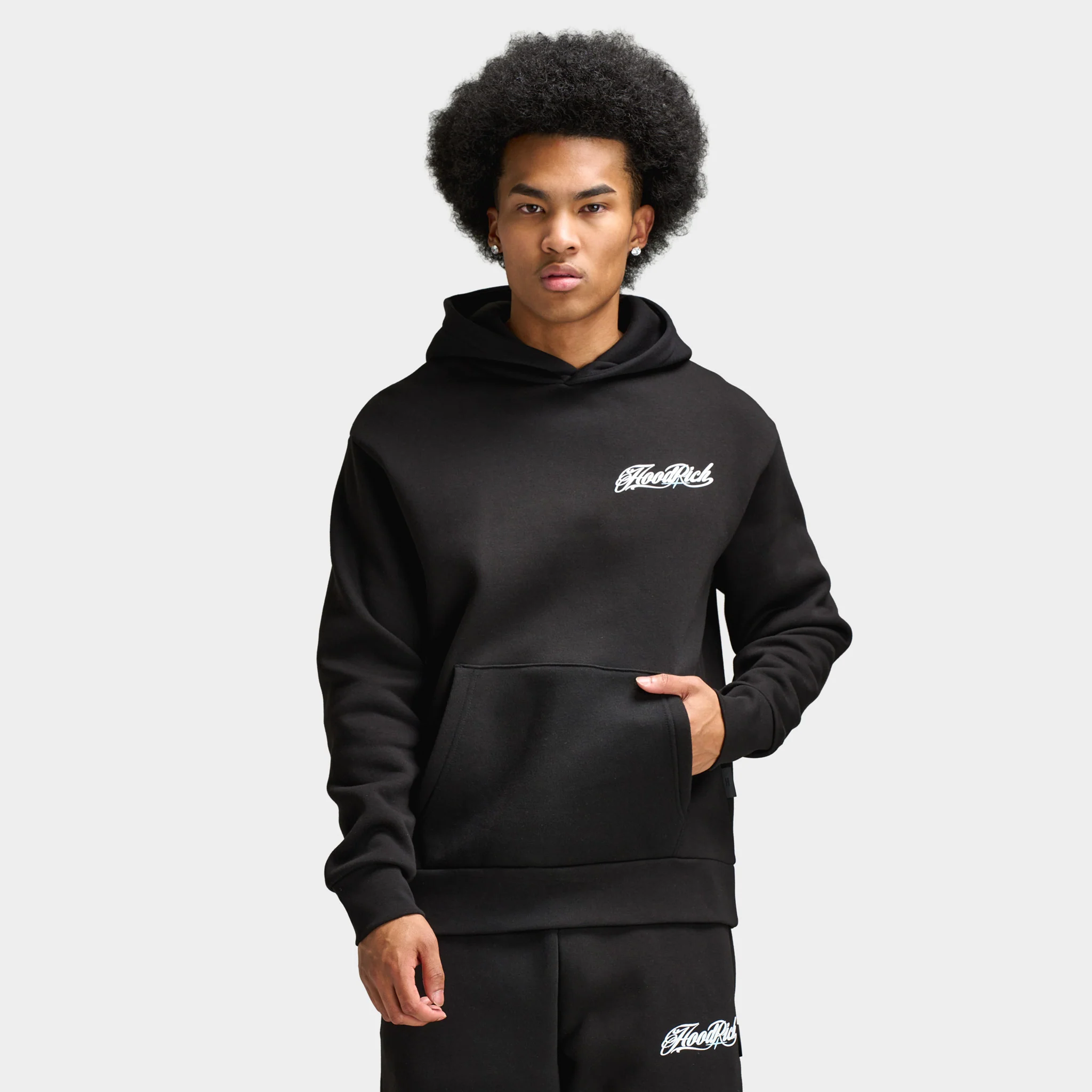 Hoodrich Relic Oversized Hoodie / Black - Image 2