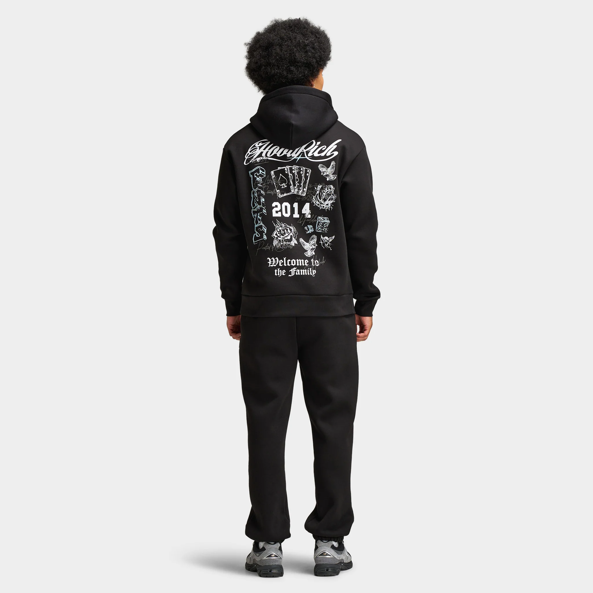 Hoodrich Relic Oversized Hoodie / Black - Image 6