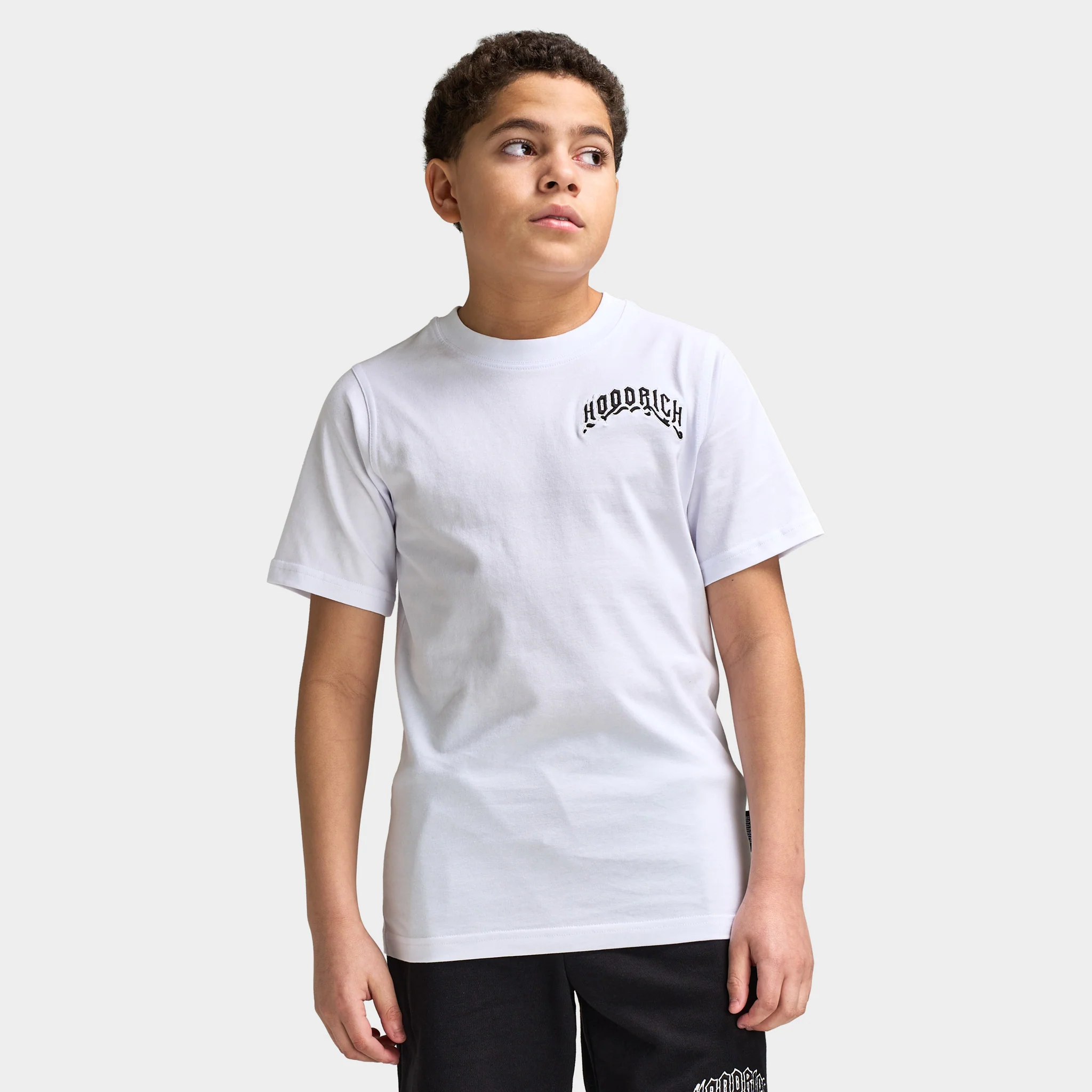 Hoodrich Juniors' Ritual Regular T-Shirt White / Black - Lava Smoke - Image 2