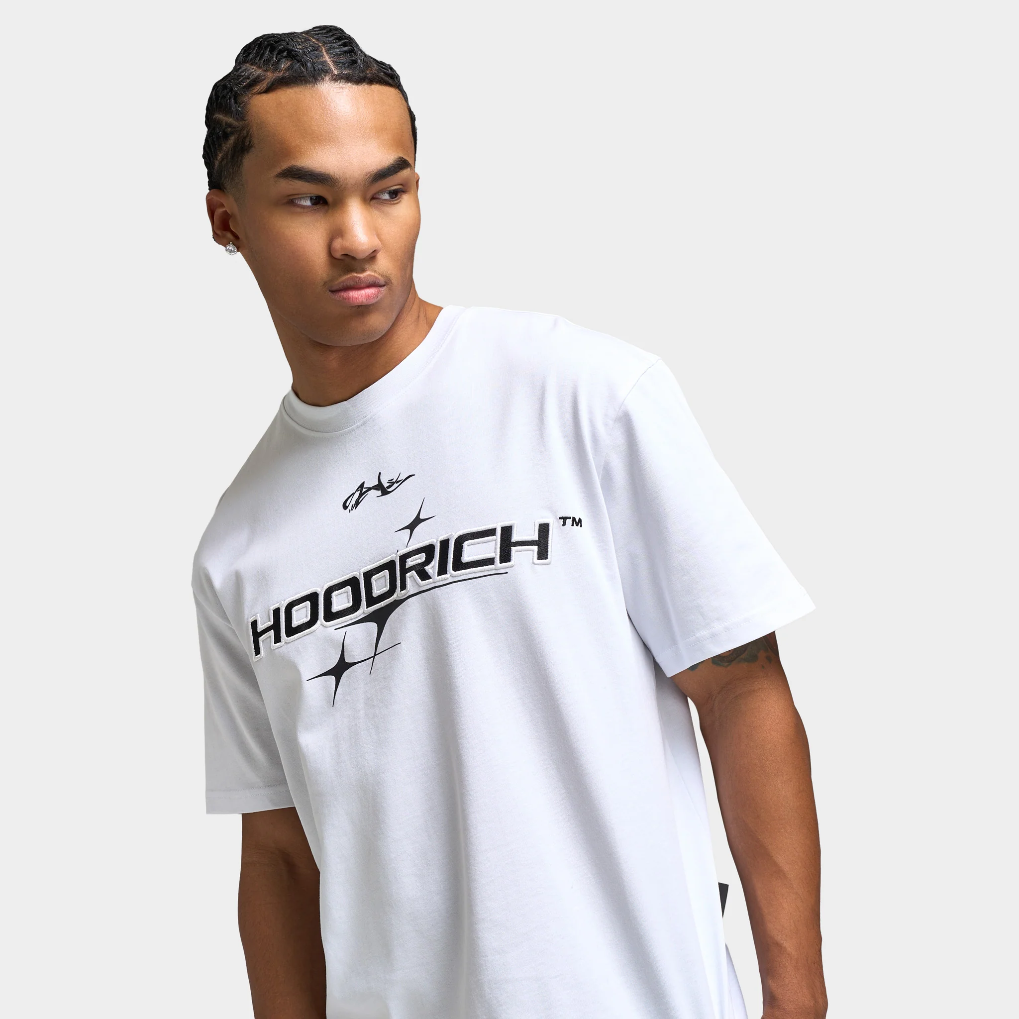Hoodrich RYDER OVERSIZED T0SHIRT / White - Image 3