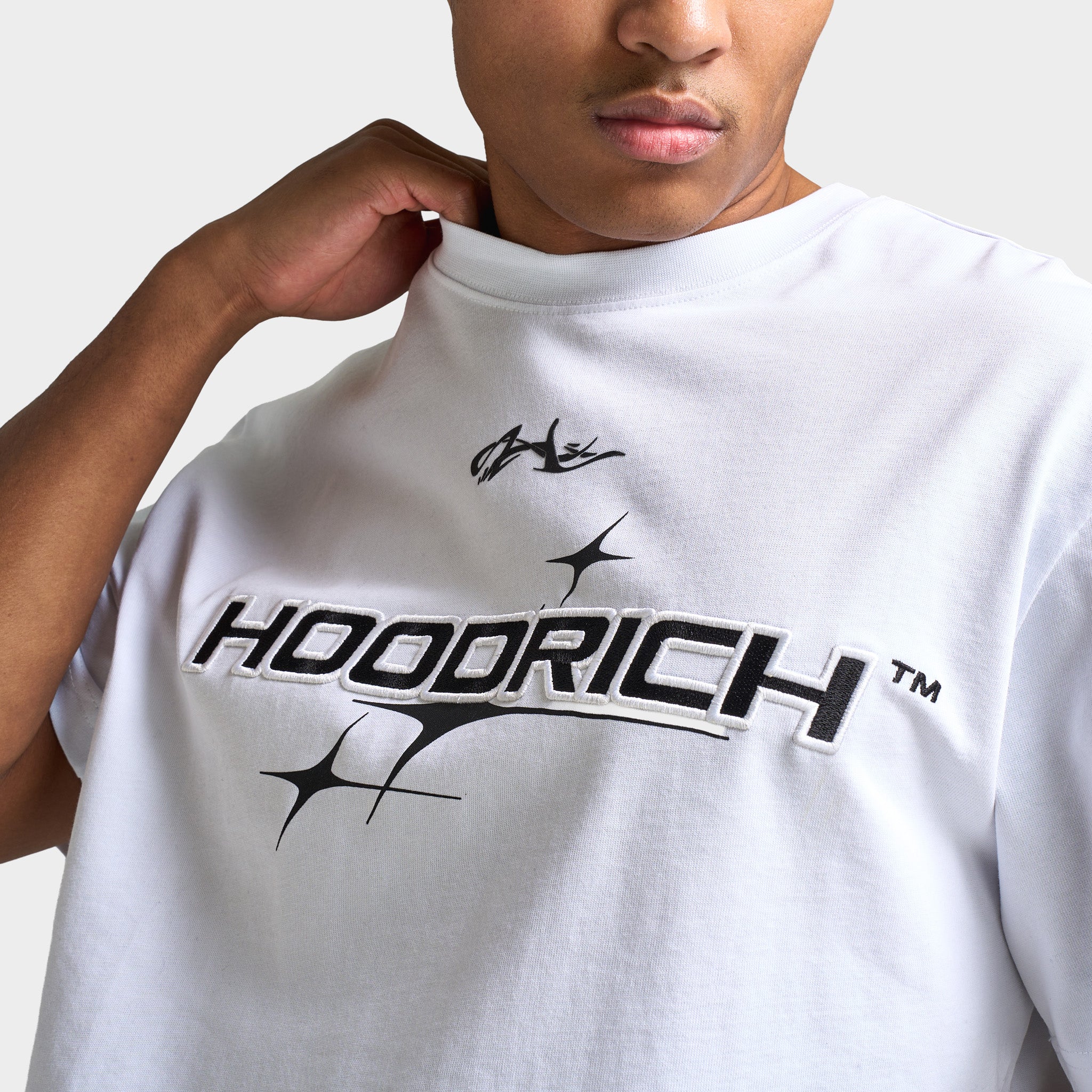 Hoodrich RYDER OVERSIZED T0SHIRT / White - Image 4