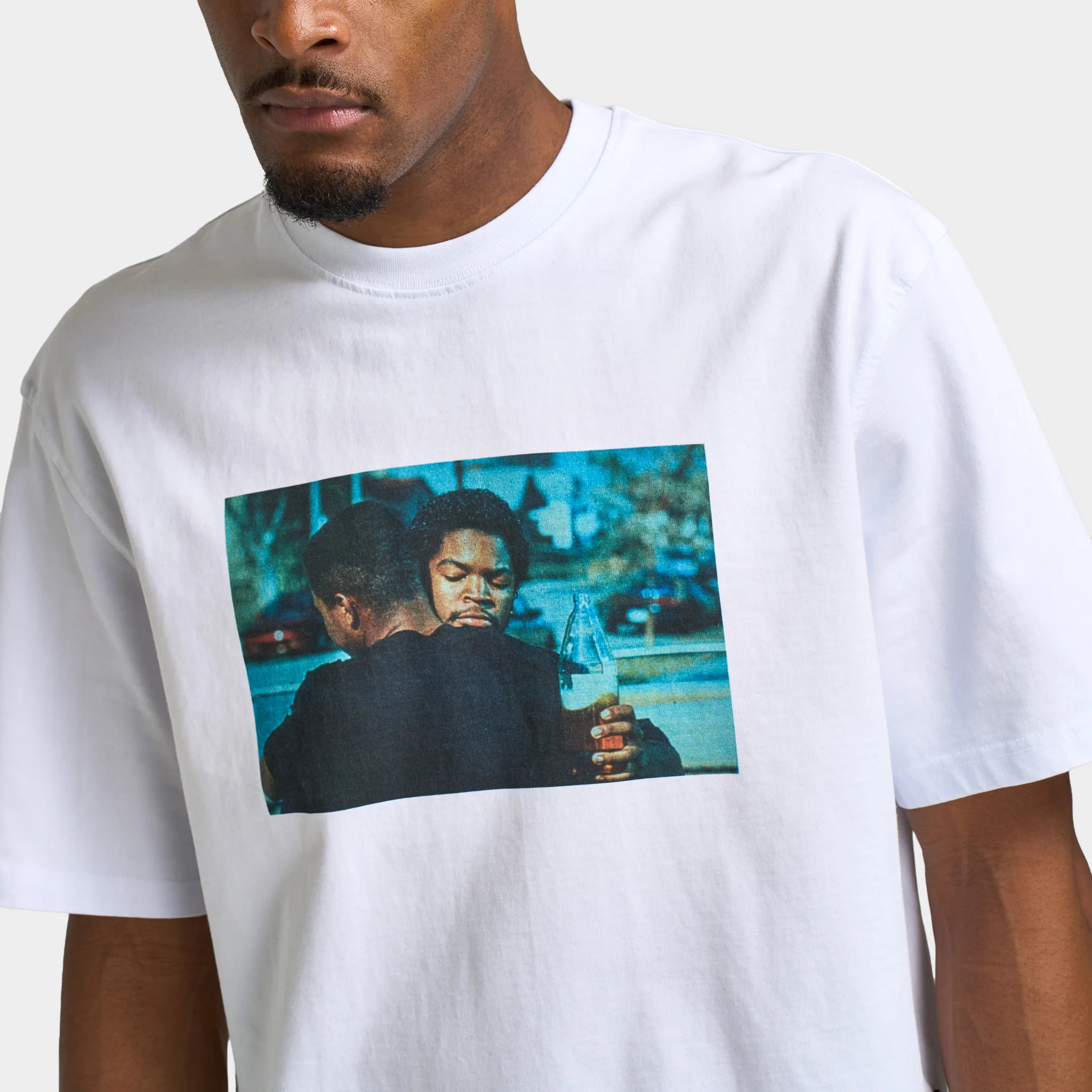 Hoodrich Grit Print T-shirt / Black - Image 3
