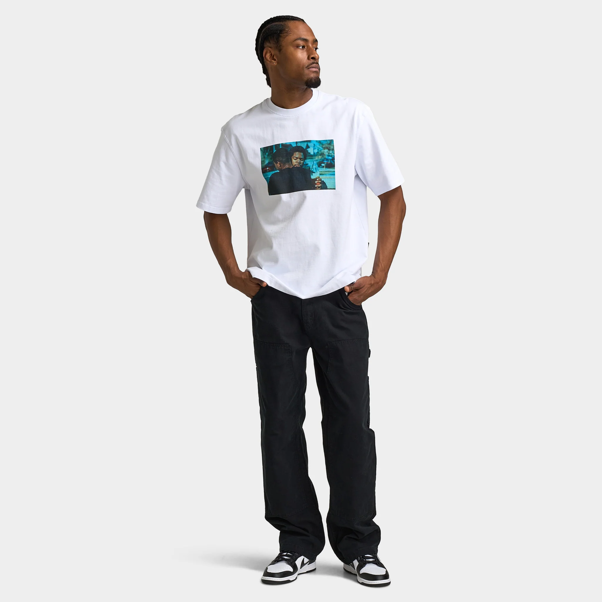 Hoodrich Grit Print T-shirt / Black - Image 6