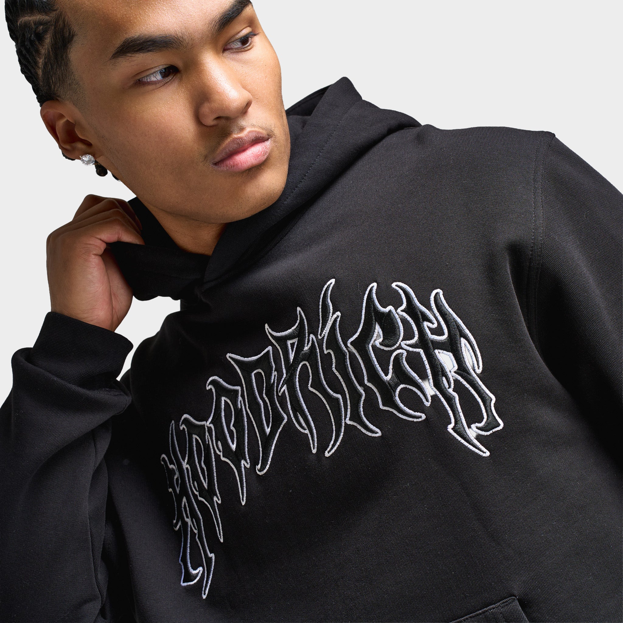 Hoodrich Spectral Hoodie Black / White - Image 4