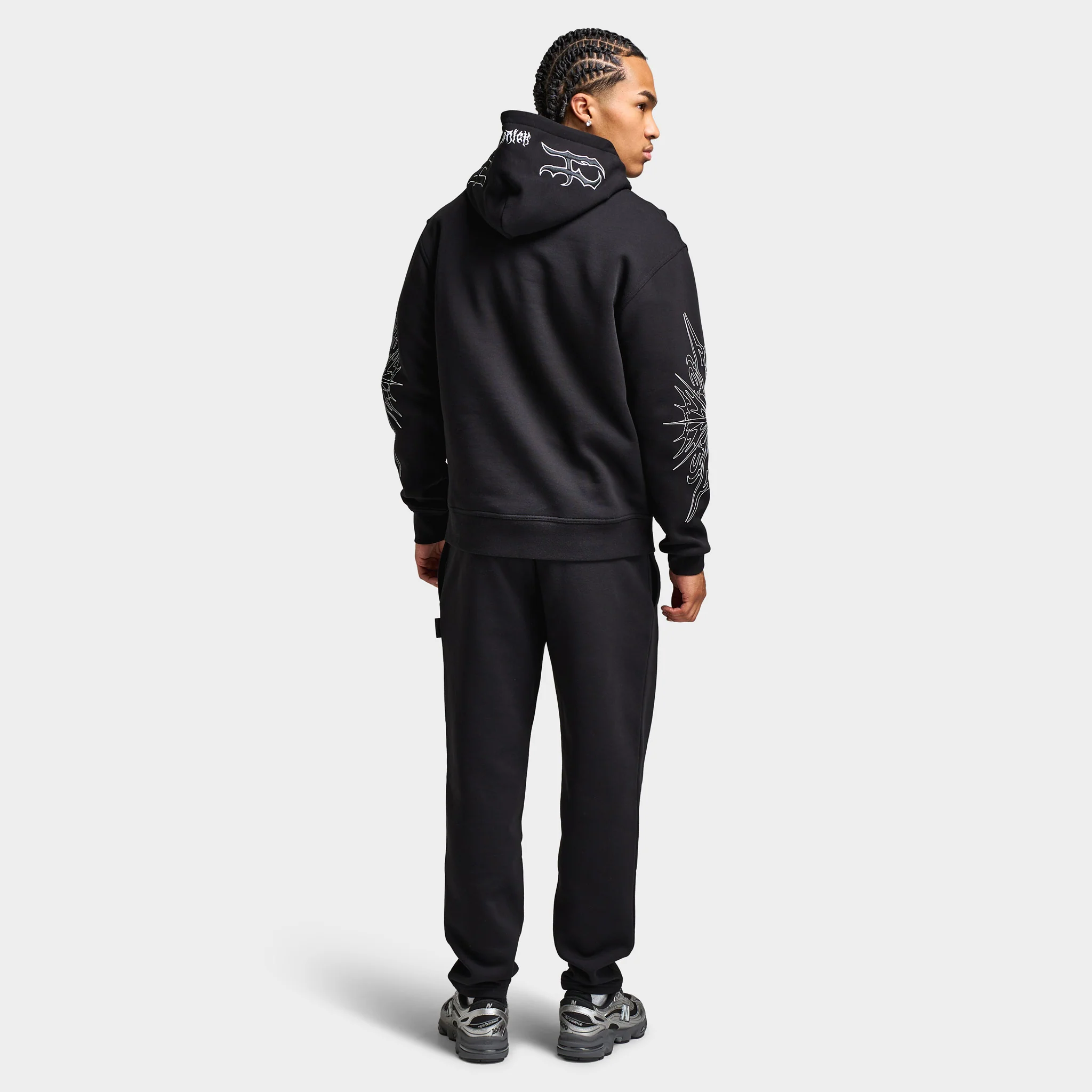 Hoodrich Spectral Hoodie Black / White - Image 5