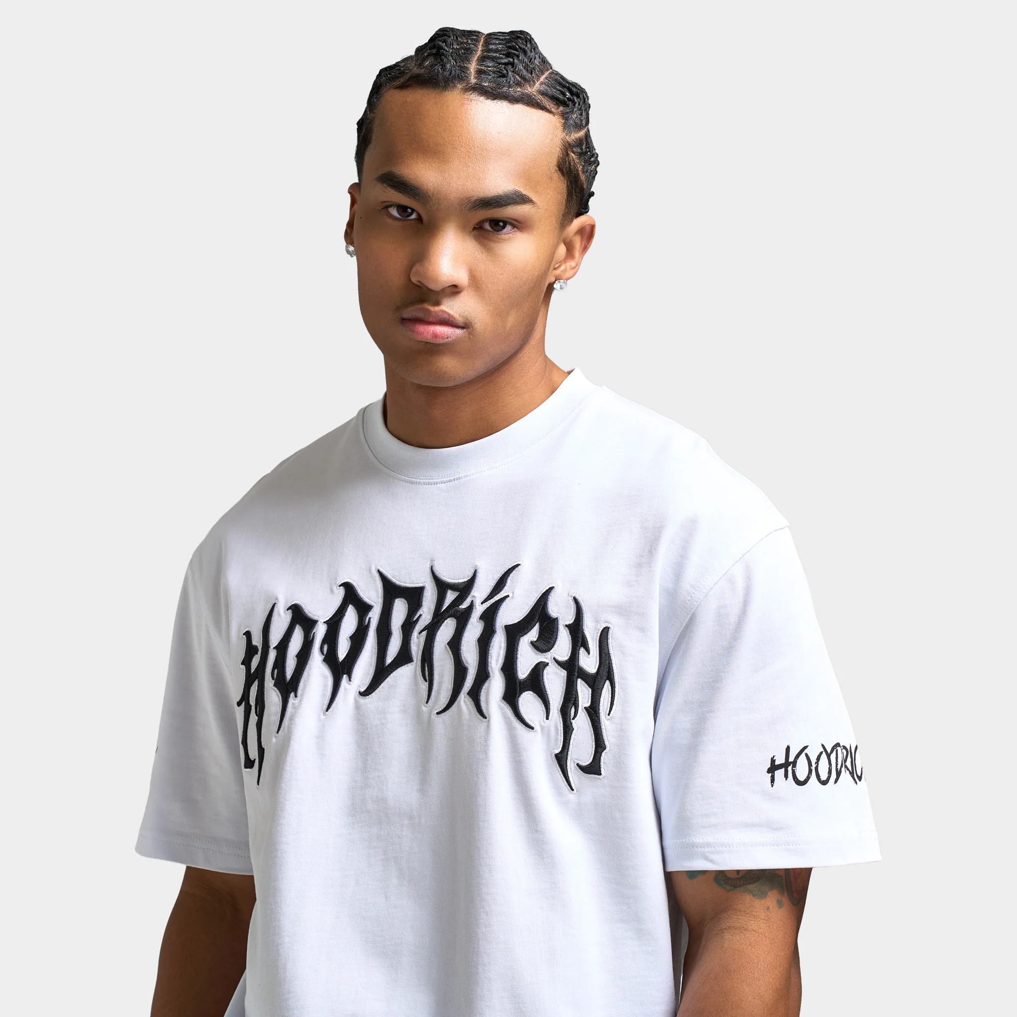 Hoodrich Spectral Oversized T-shirt / White - Image 3