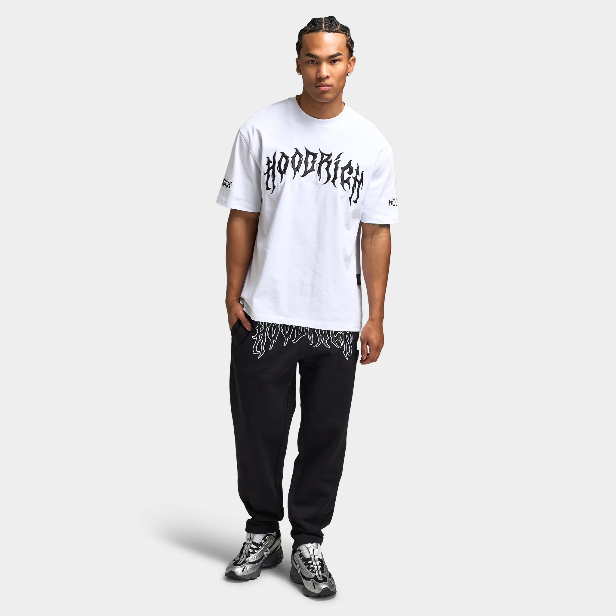 Hoodrich Spectral Oversized T-shirt / White - Image 6