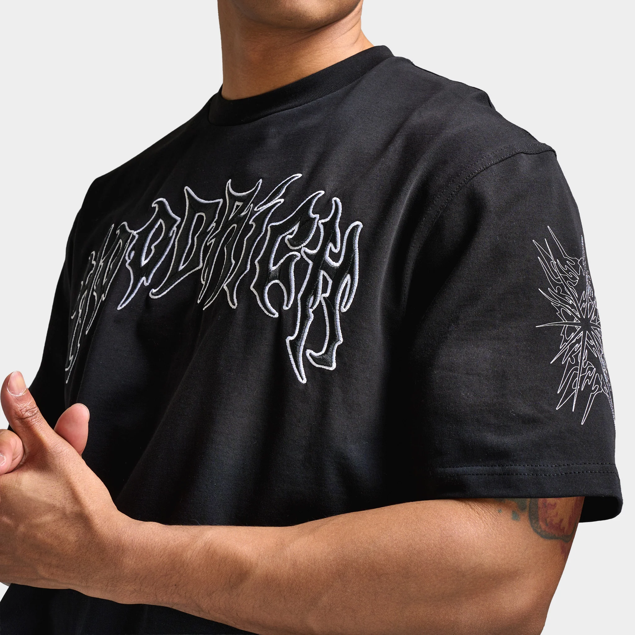 Hoodrich Spectral T-shirt Black / White - Image 4