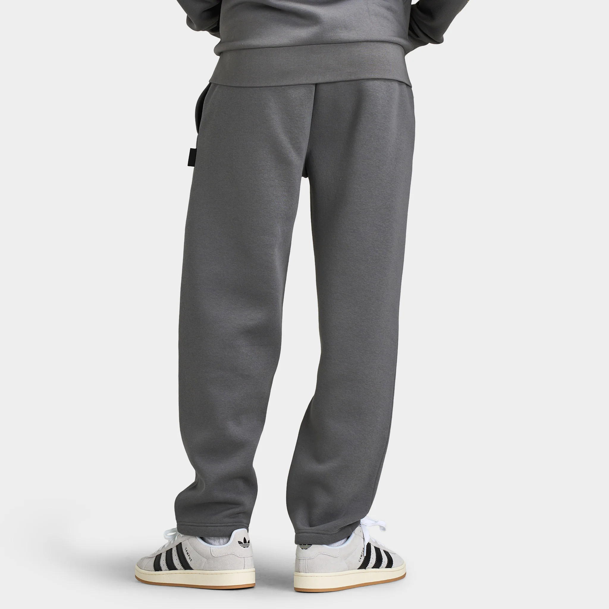 Hoodrich Stamp Tour V2 - Oversized Open Hem Jogger / Grey - Image 2