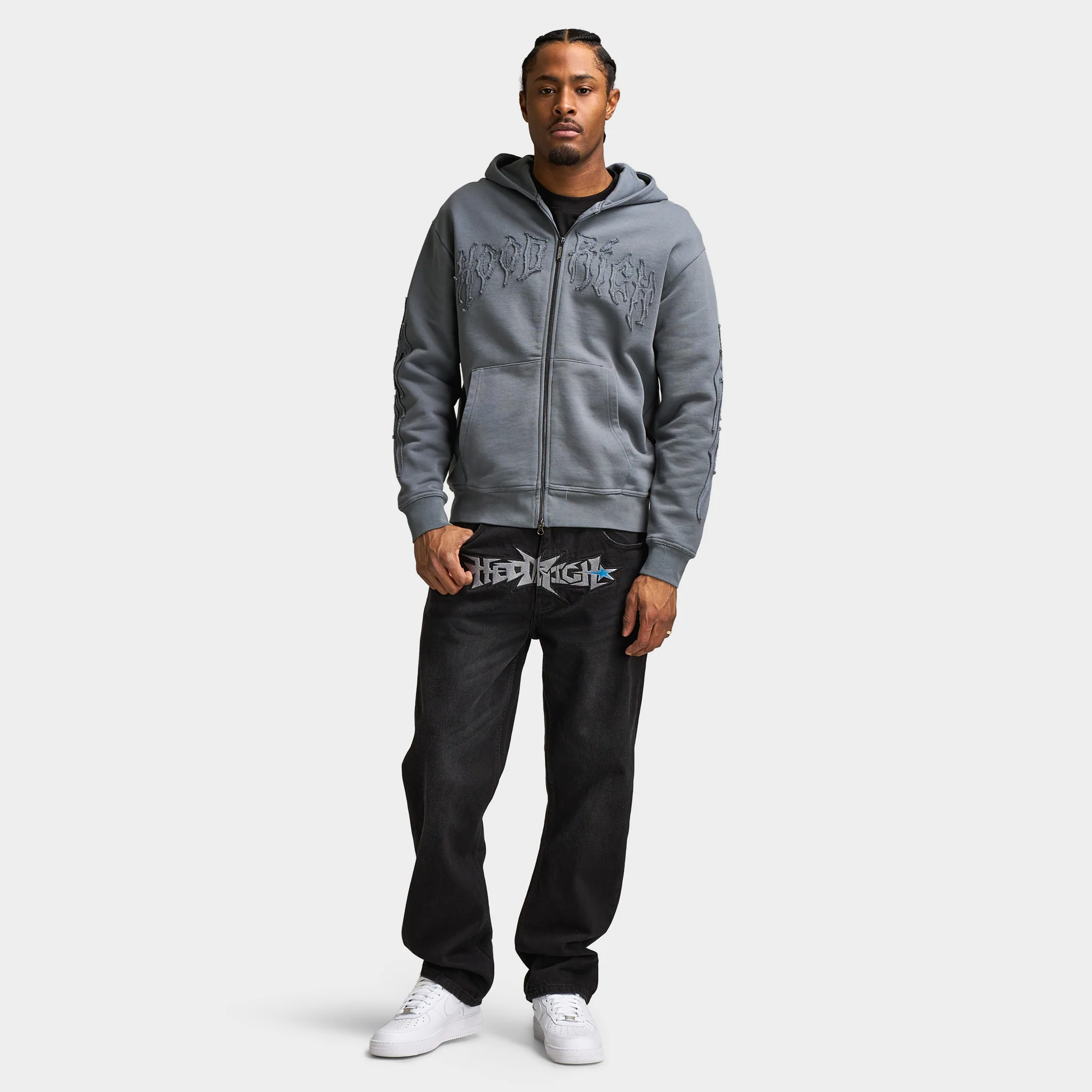 Hoodrich TRILUXE DENIM JEAN / Washed Black - Image 6