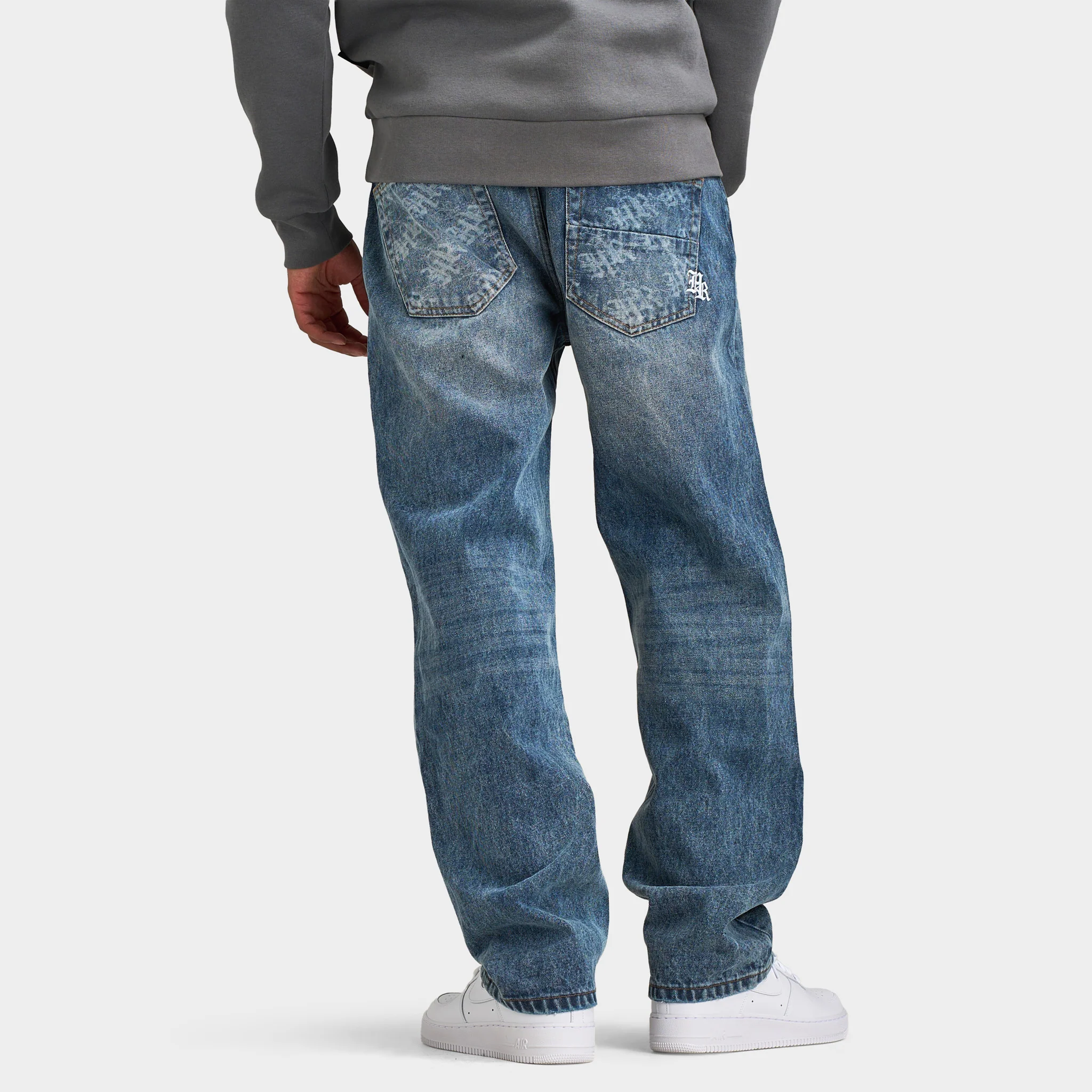 Hoodrich Virtux AOP Denim Jean / Washed Blue - Image 2