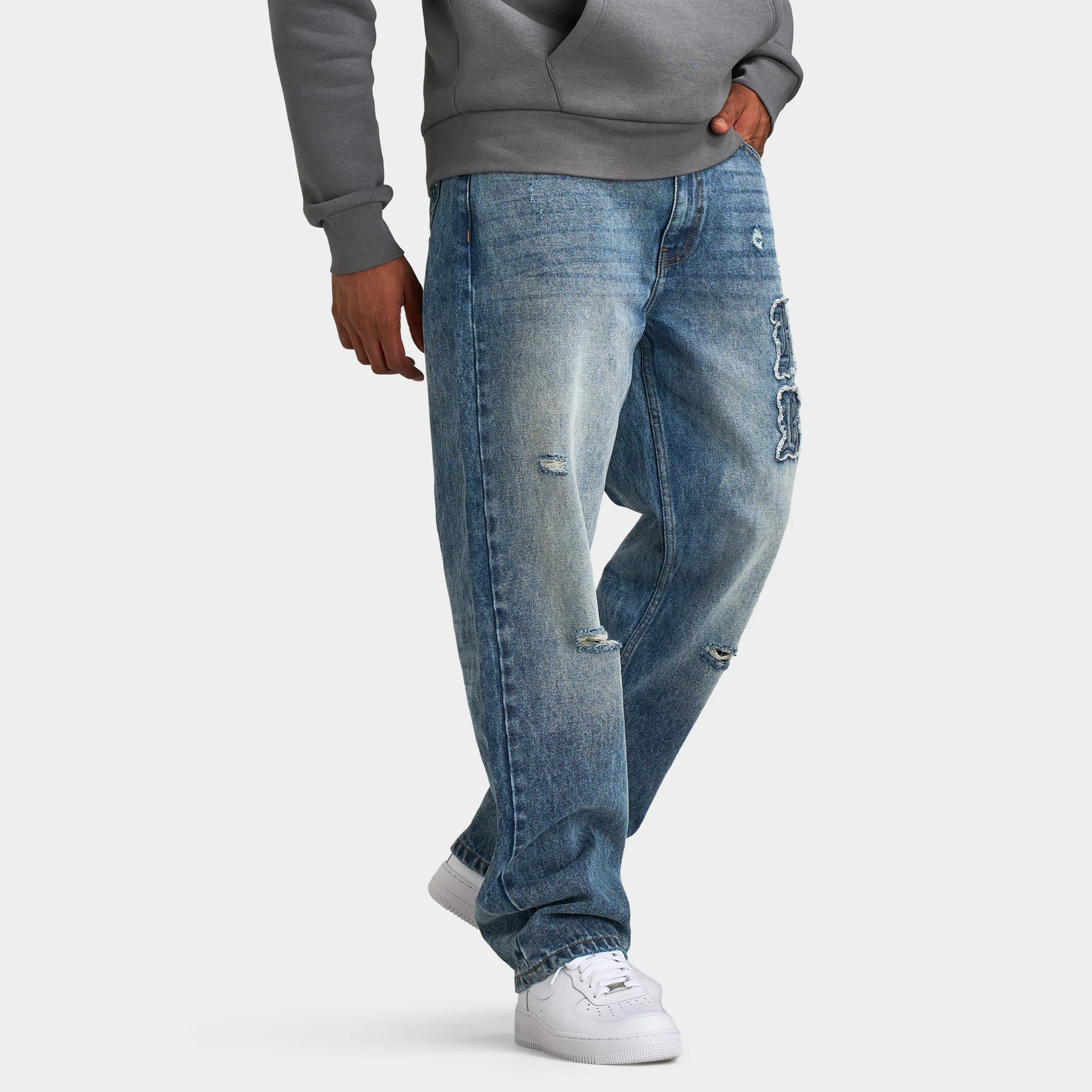 Hoodrich Virtux AOP Denim Jean / Washed Blue - Image 3