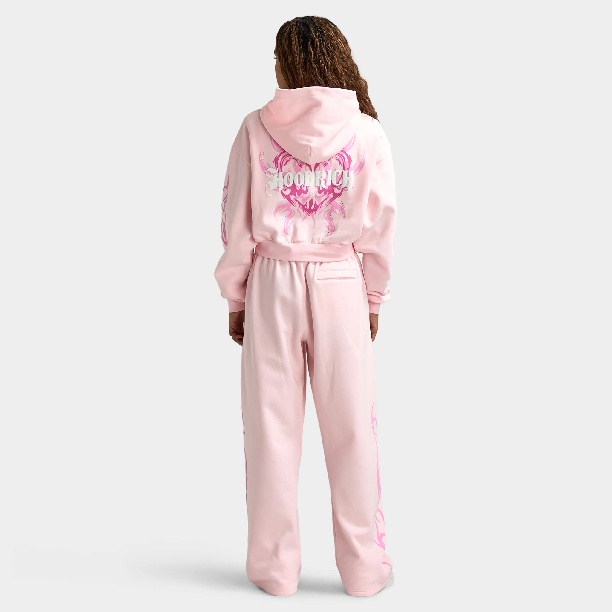 Hoodrich Women's Flux Boxy Hoodie / Pink - Image 5