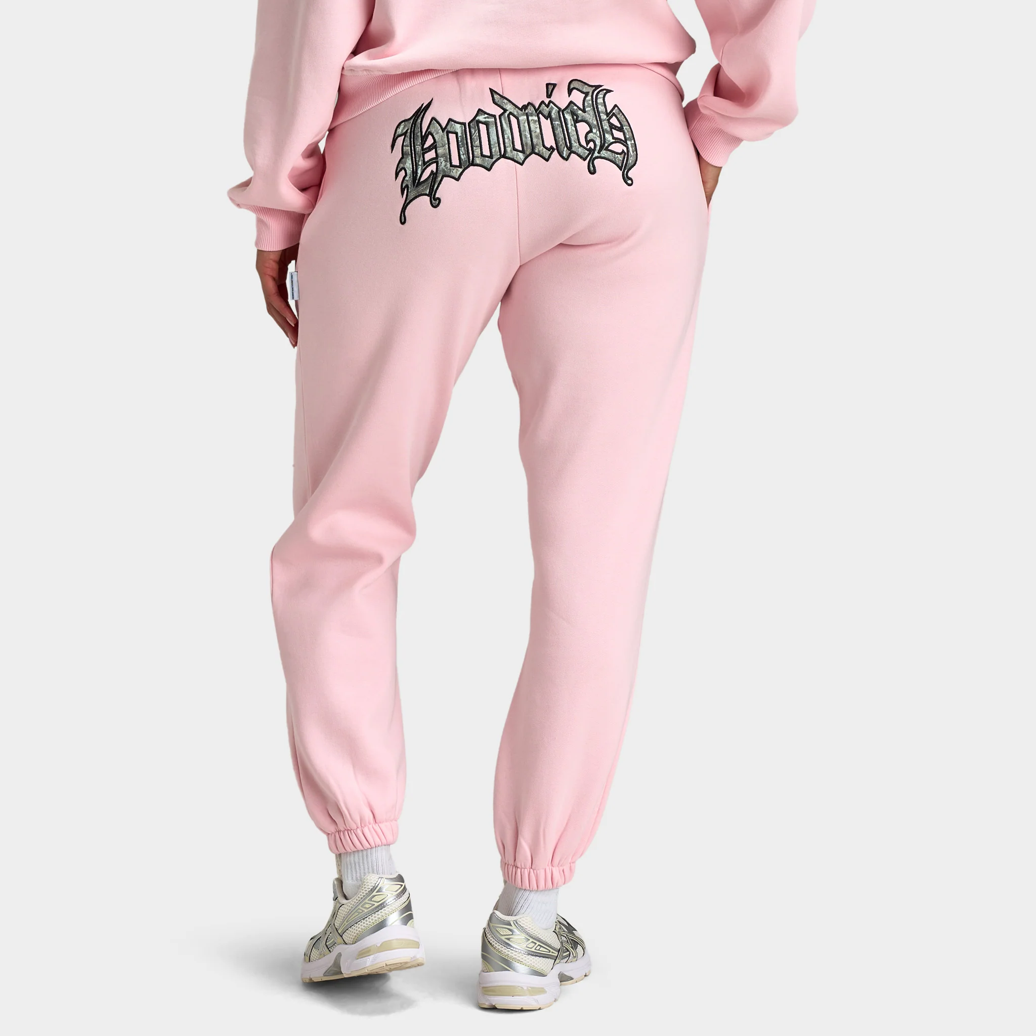Hoodrich Women's Standard joggers Baby Pink / Camo - Image 2