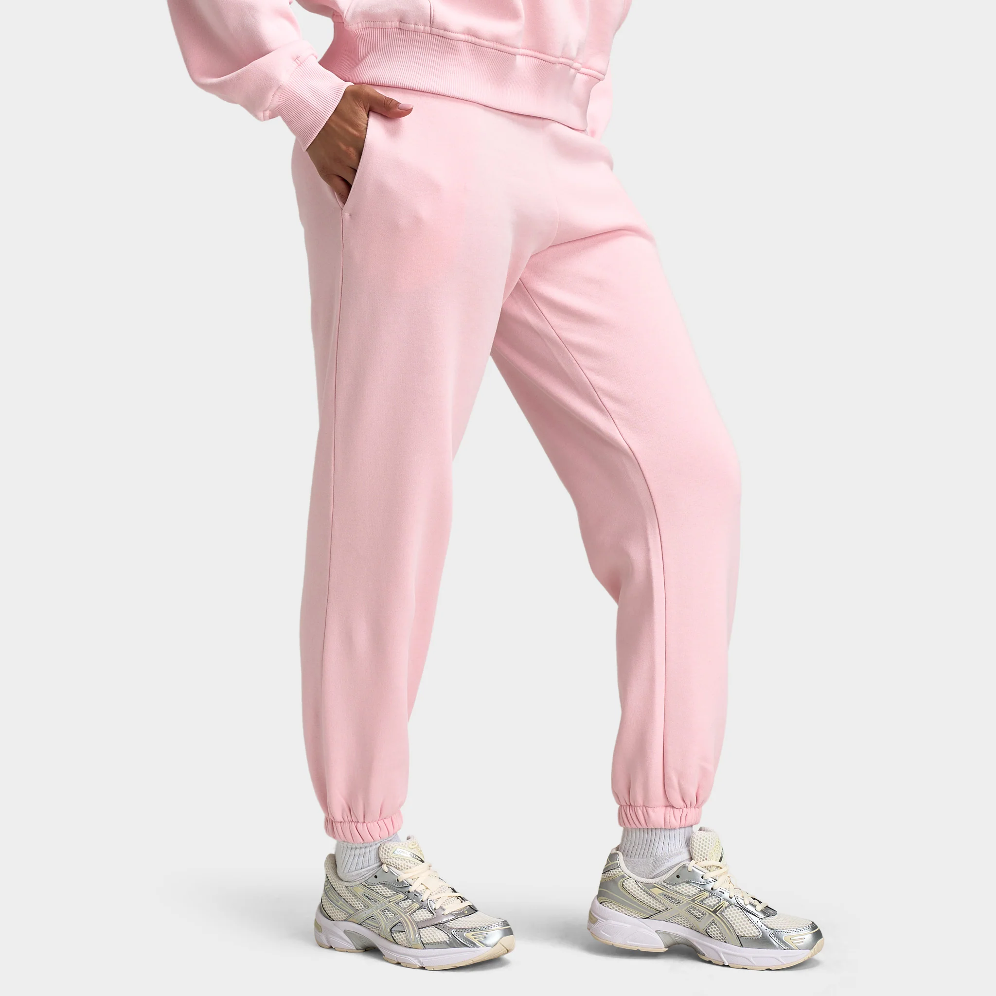 Hoodrich Women's Standard joggers Baby Pink / Camo - Image 4