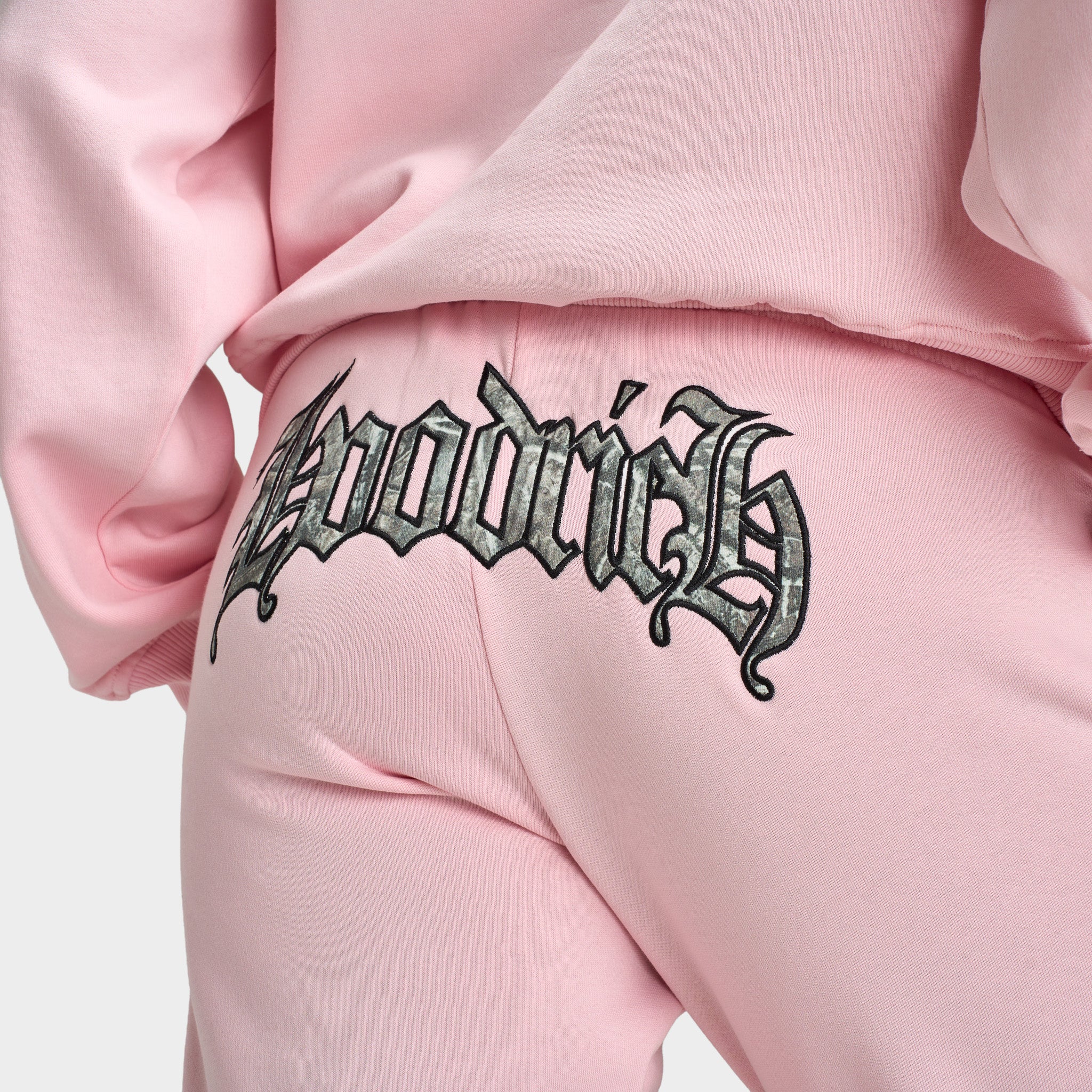 Hoodrich Women's Standard joggers Baby Pink / Camo - Image 5